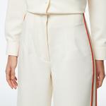 Kadın Regular Fit Krem Pantolon