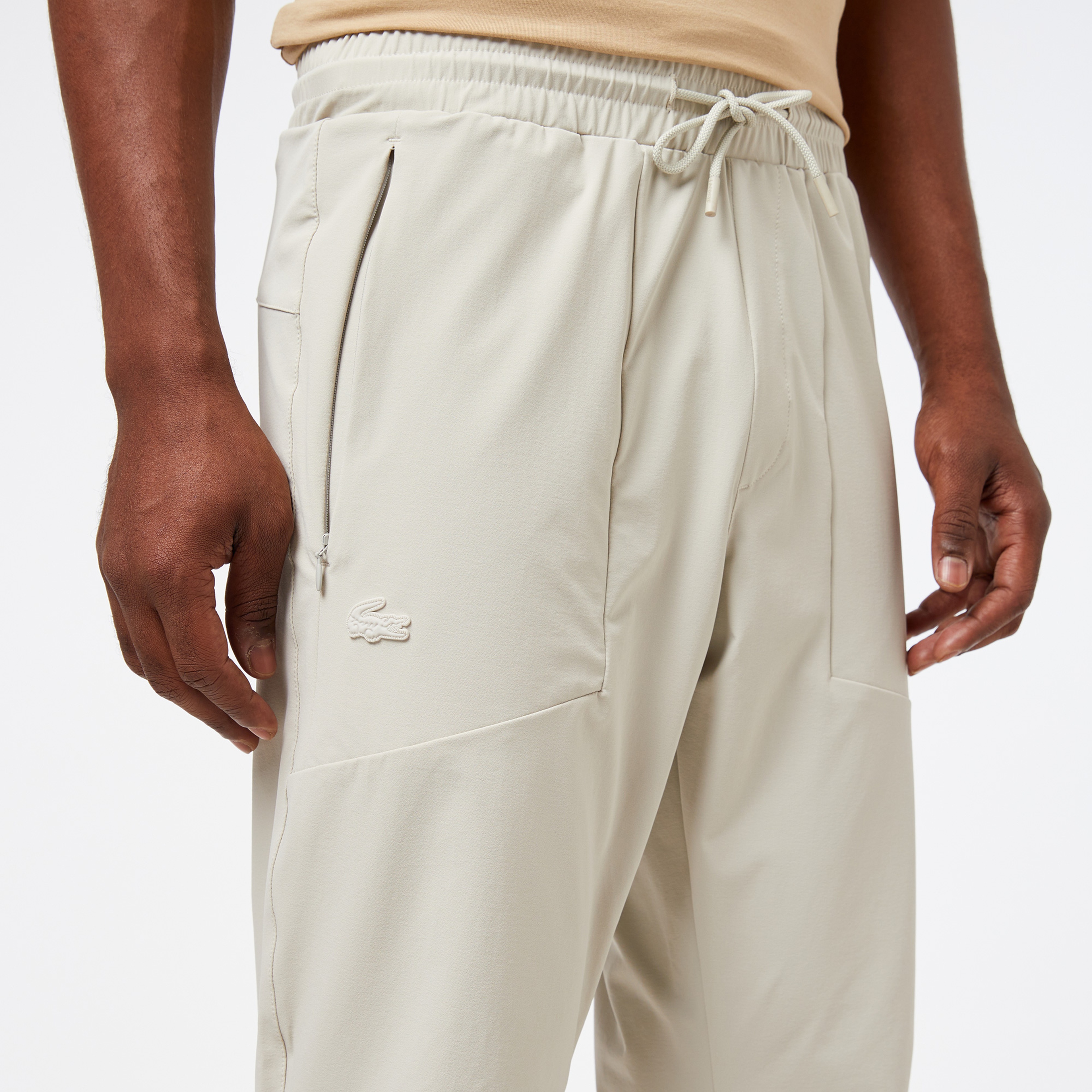 Erkek Jogger Krem Pantolon