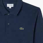 L.12.12 Erkek Slim Fit Uzun Kollu Lacivert Polo