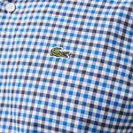 Erkek Regular Fit Kareli Lacivert Gömlek