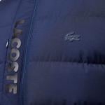 Erkek Regular Fit Kapüşonlu Lacivert Şişme Mont