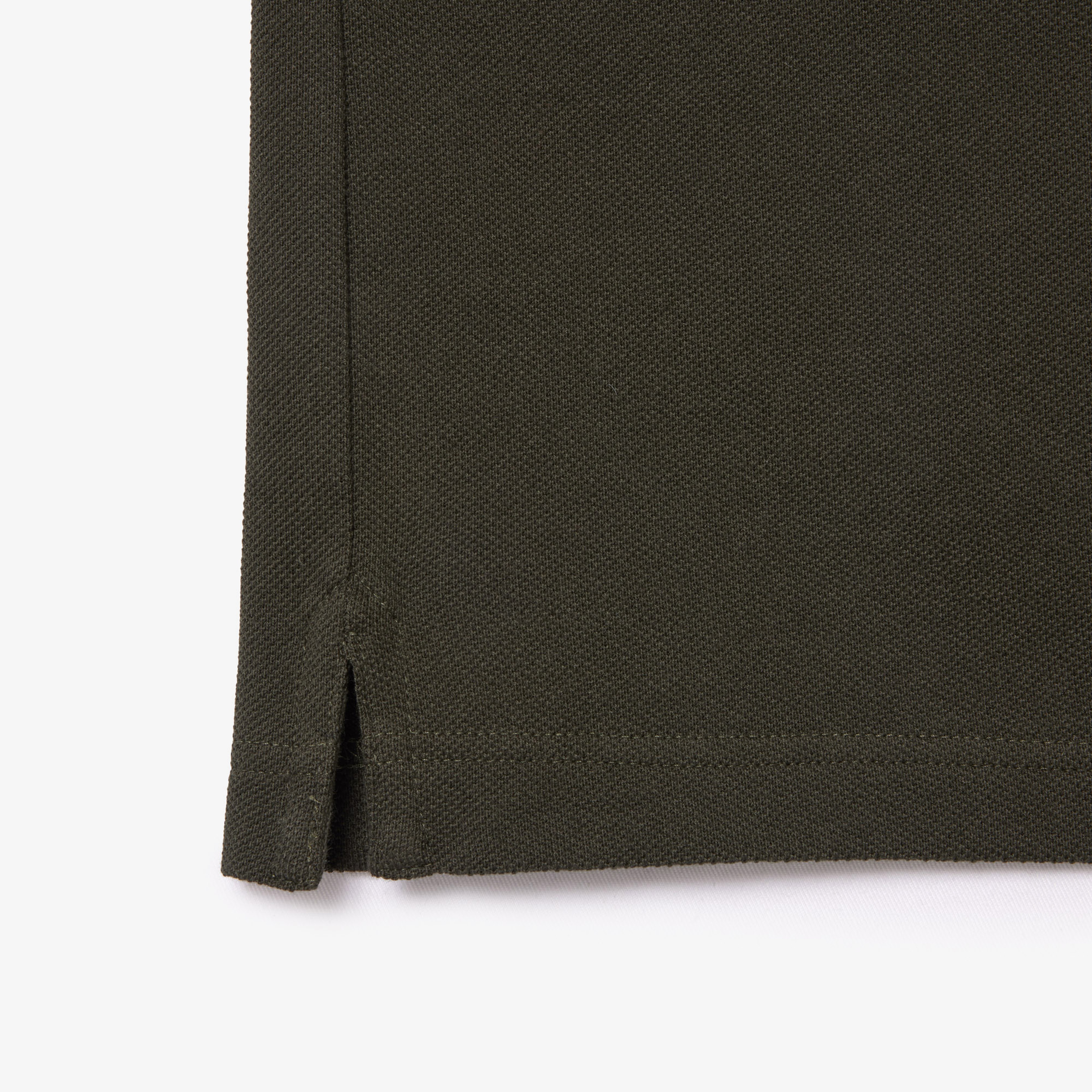 L.12.12 Erkek Slim Fit Haki Polo