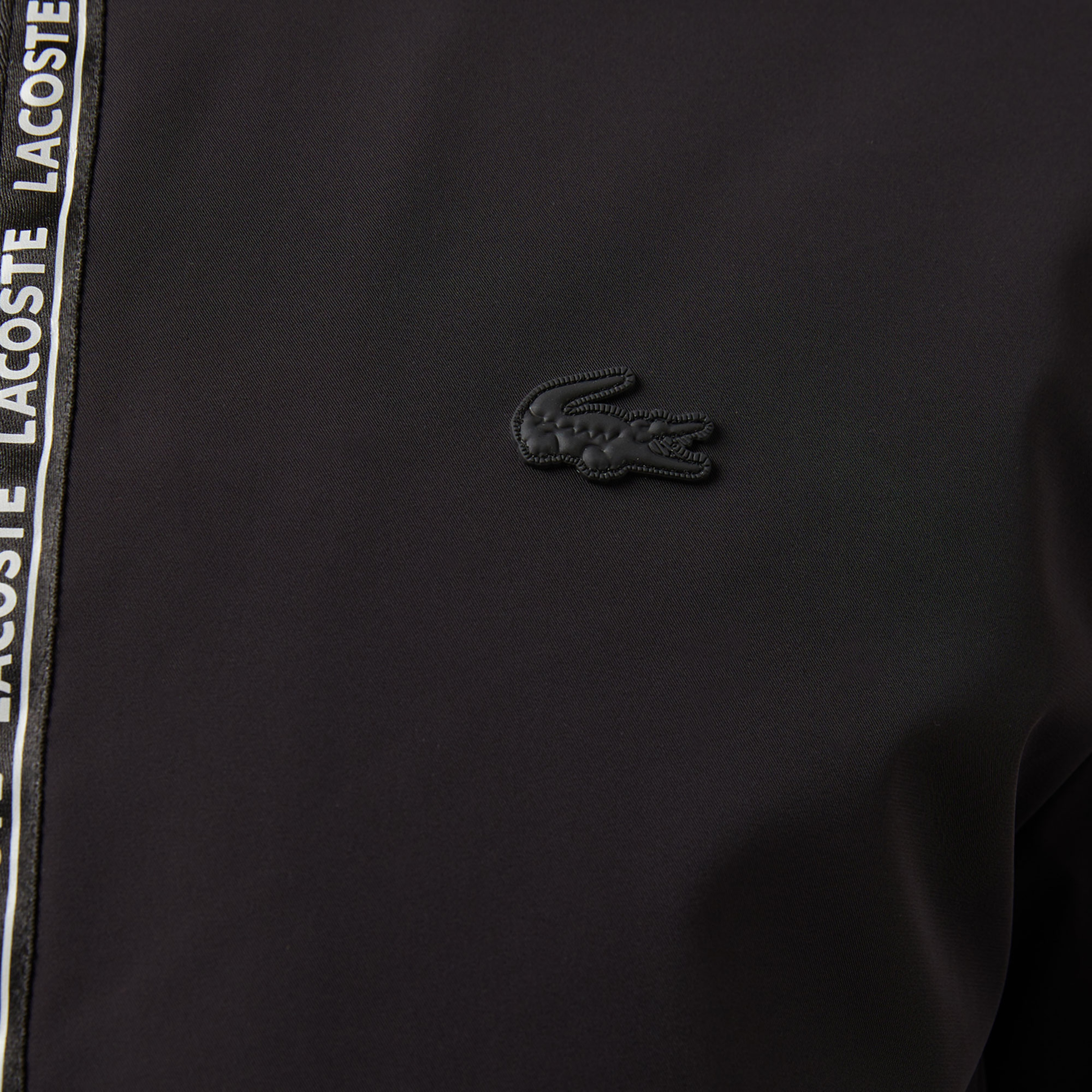 Erkek Regular Fit Kapüşonlu Siyah Mont