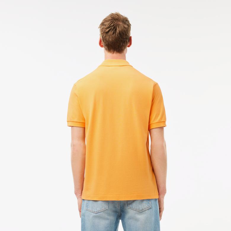 L.12.12 Erkek Classic Fit Turuncu Polo
