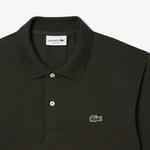 L.12.12 Erkek Classic Fit Uzun Kollu Haki Polo
