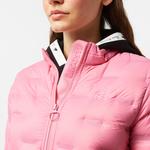 Kadın Regular Fit Kapüşonlu Kapitone Pembe Mont