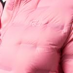 Kadın Regular Fit Kapüşonlu Kapitone Pembe Mont