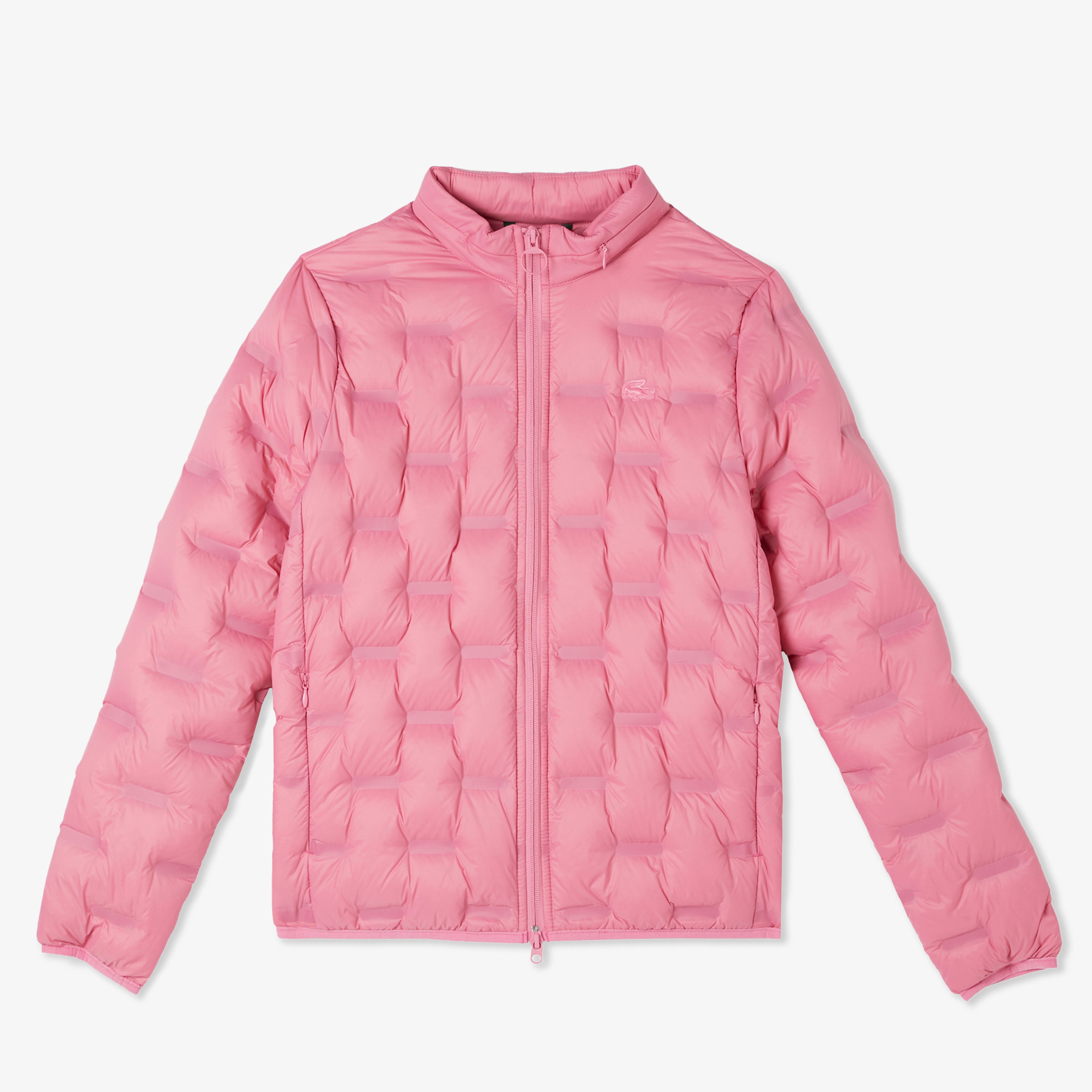 Kadın Regular Fit Kapüşonlu Kapitone Pembe Mont