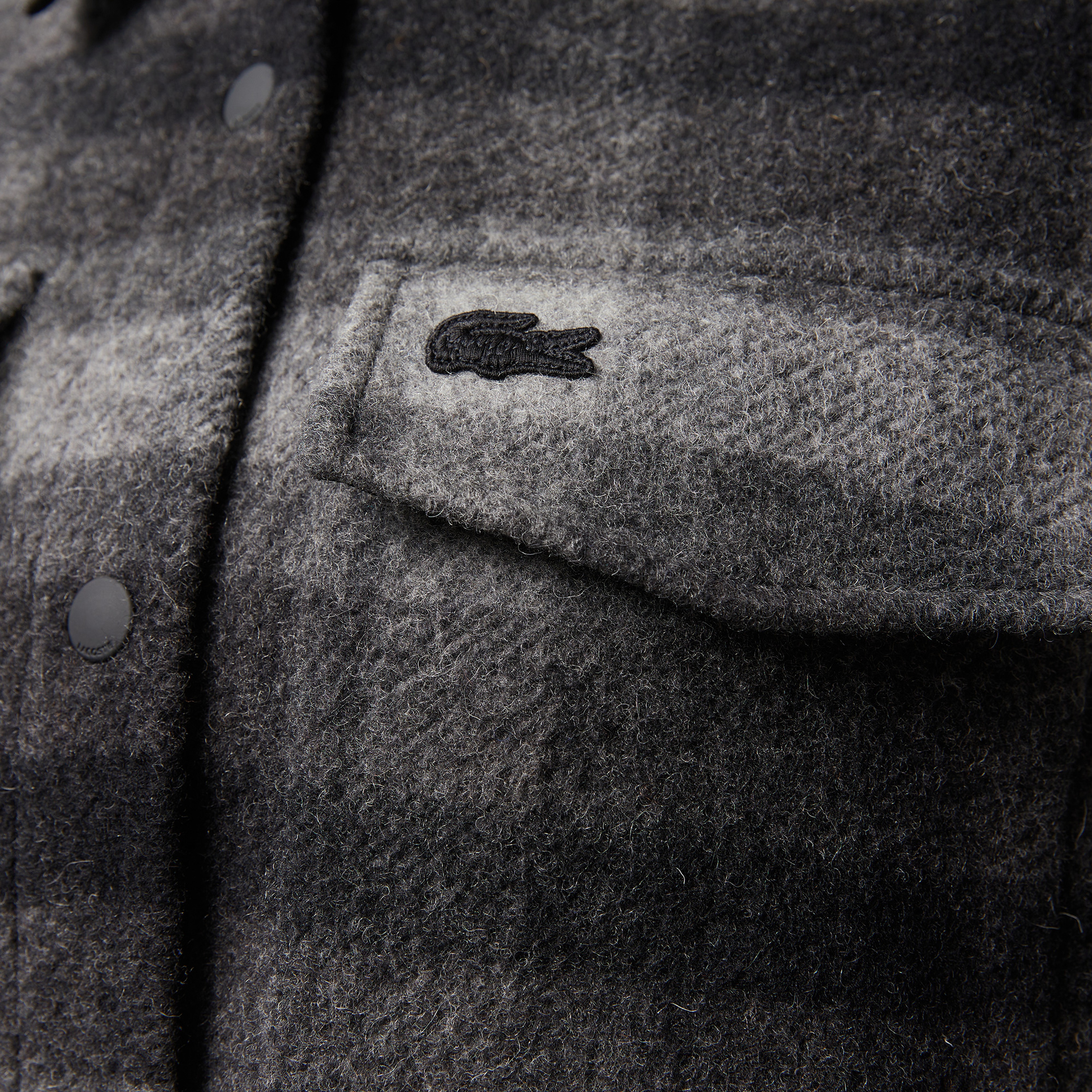 Kadın Relaxed Fit Gömlek Yaka Siyah Ceket