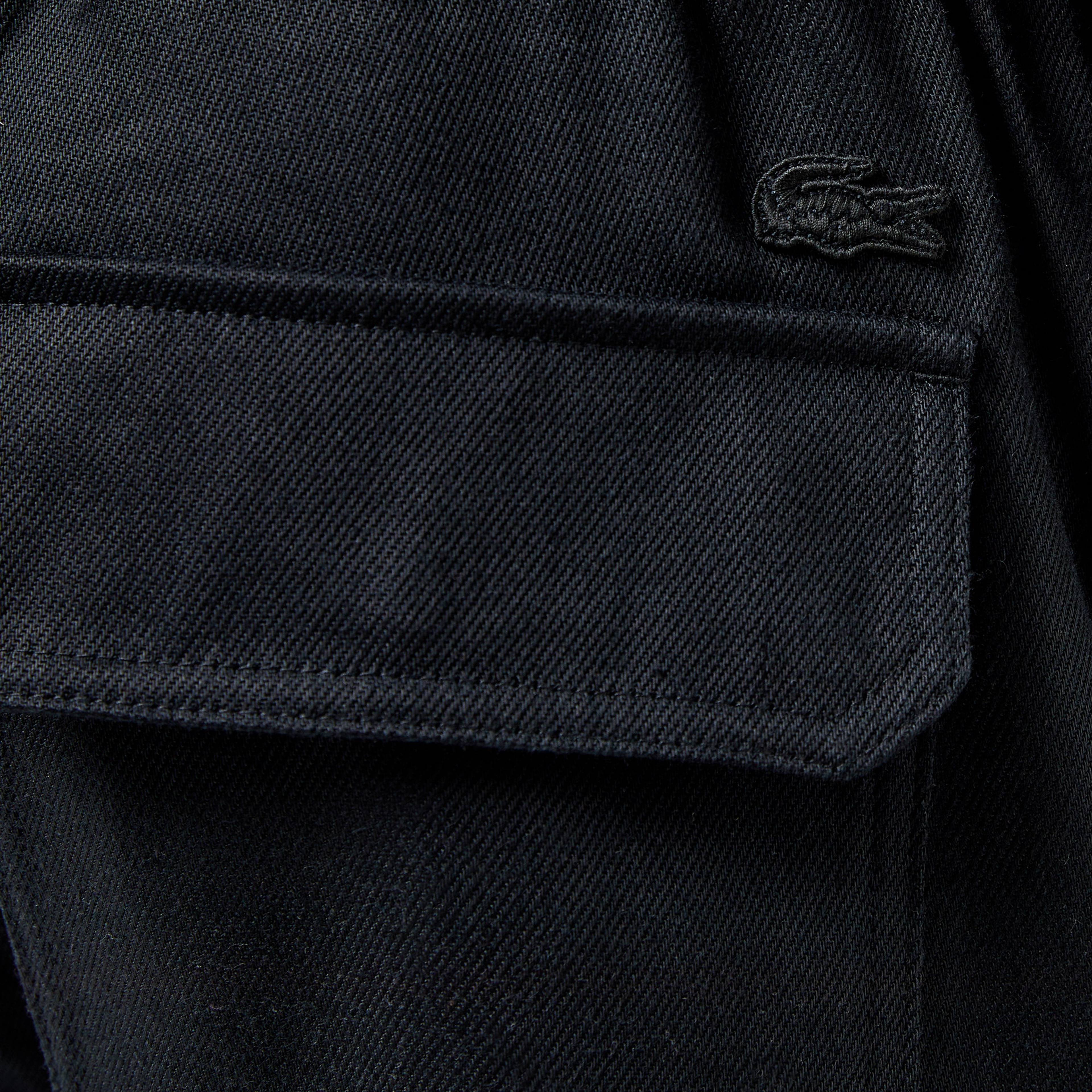 Erkek Straight Fit Chino Siyah Pantolon