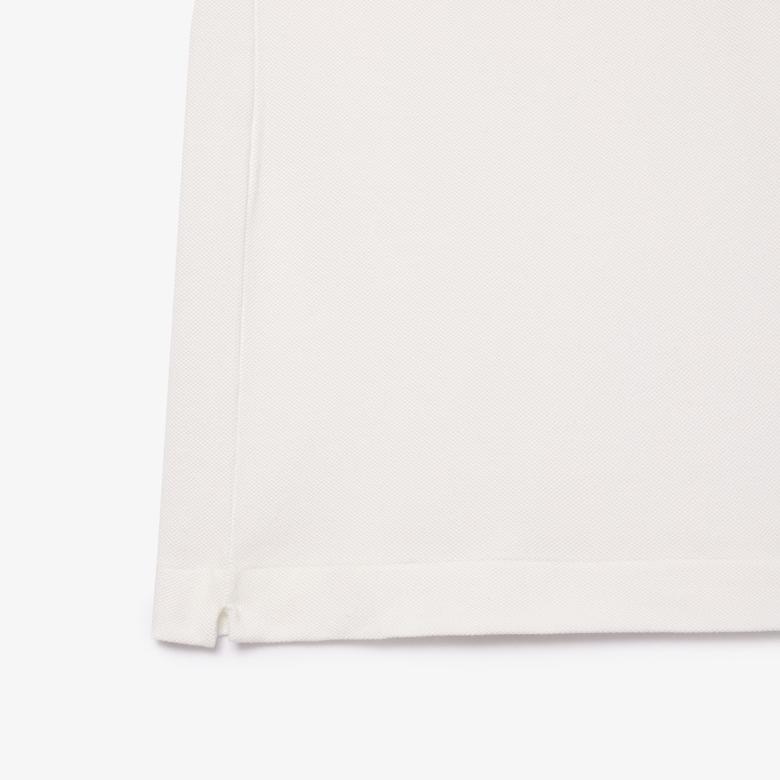 Erkek Classic Fit Beyaz Polo