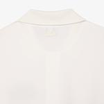 Erkek Classic Fit Beyaz Polo