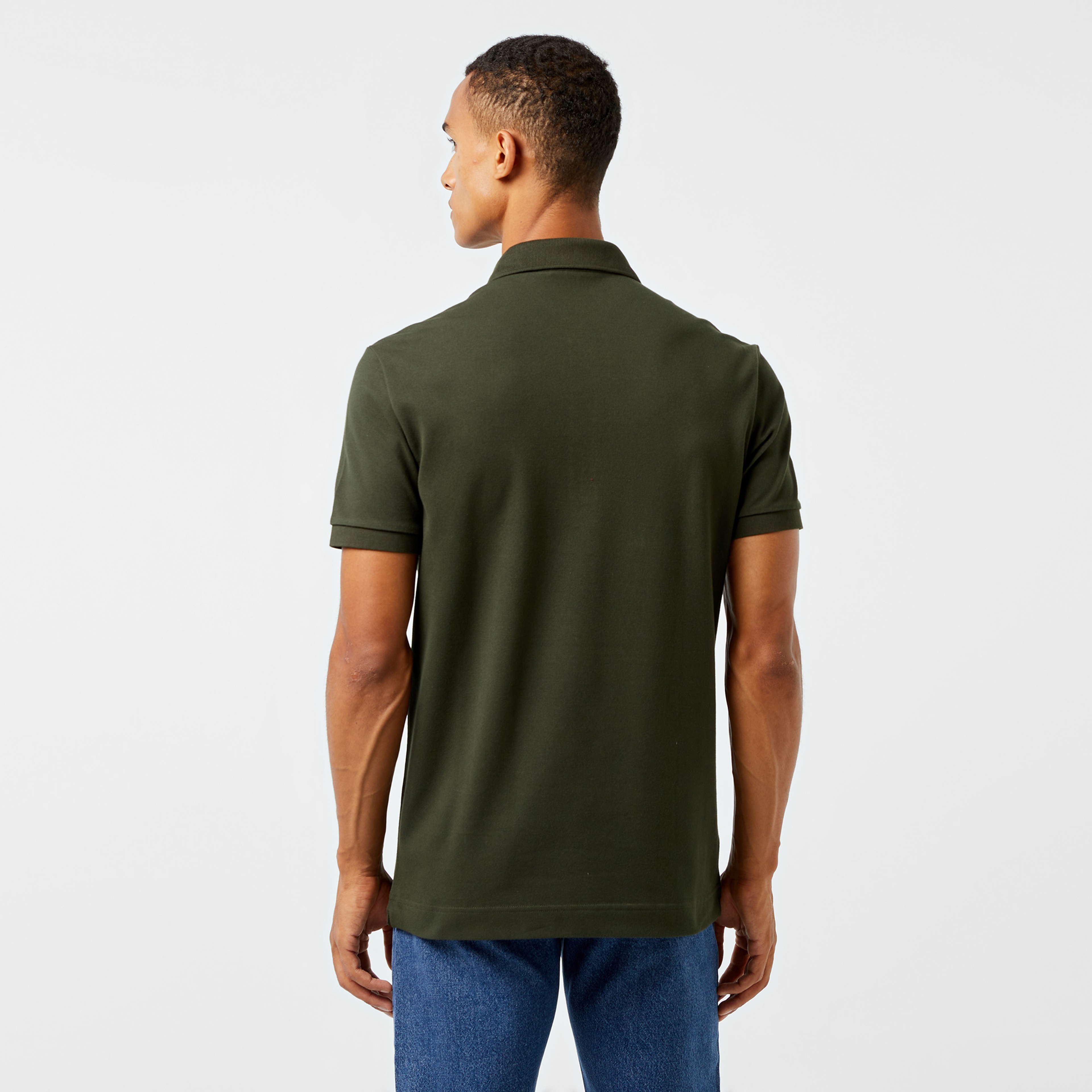 Erkek Regular Fit Haki Paris Polo