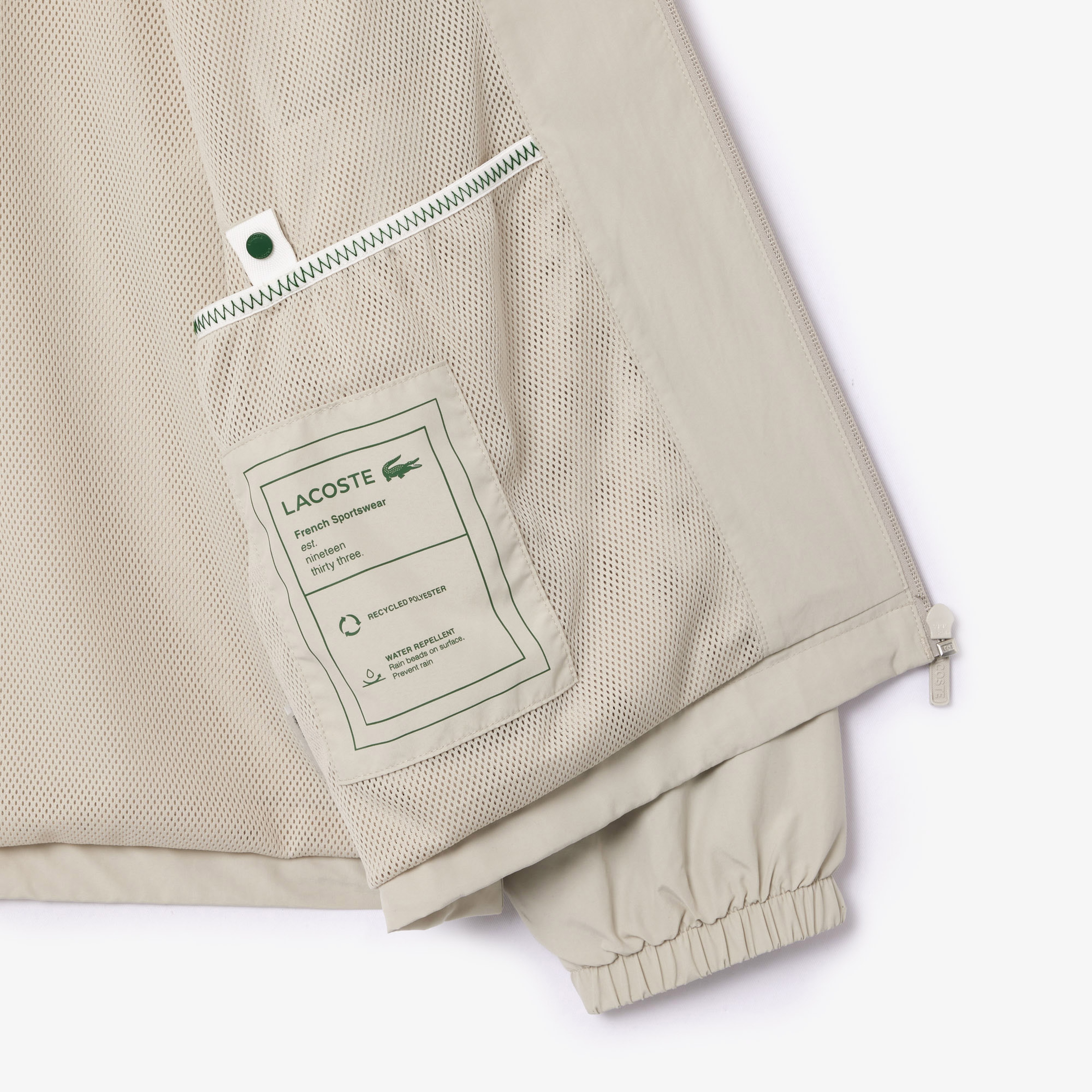 Erkek Regular Fit Kapüşonlu Gri Yağmurluk