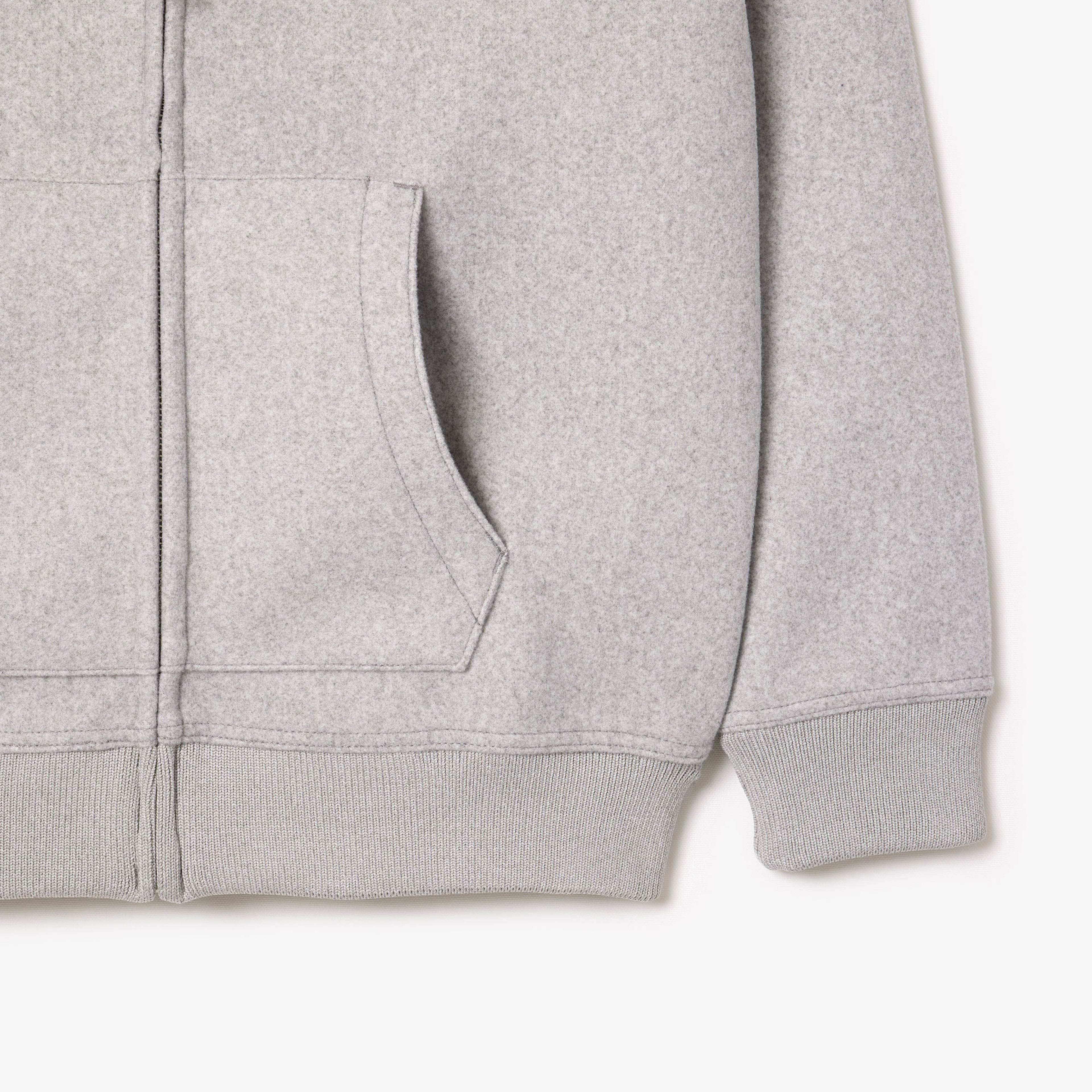 Erkek Loose Fit Kapüşonlu Gri Sweatshirt