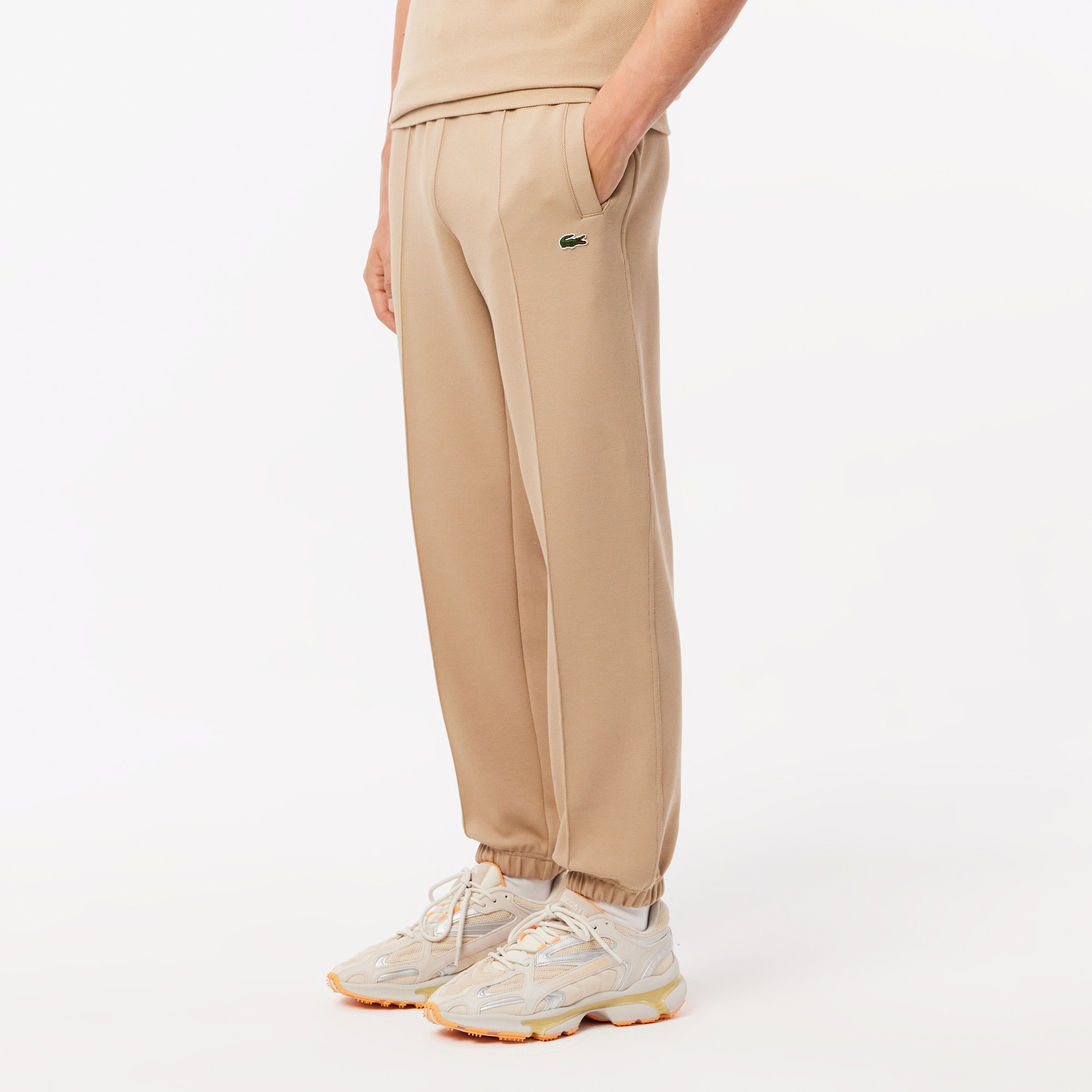 Erkek Regular Fit Bej Eşofman Altı