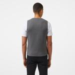 Erkek Classic Fit Gri Triko Yelek