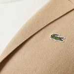 Lacoste Erkek Classic Fit V Yaka Kahverengi Hırka