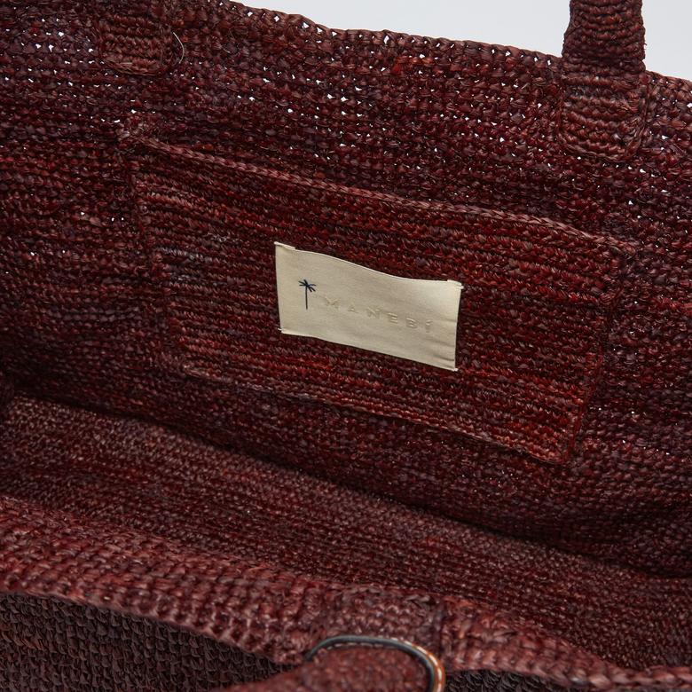 Manebi Unisex Kahverengi Çanta