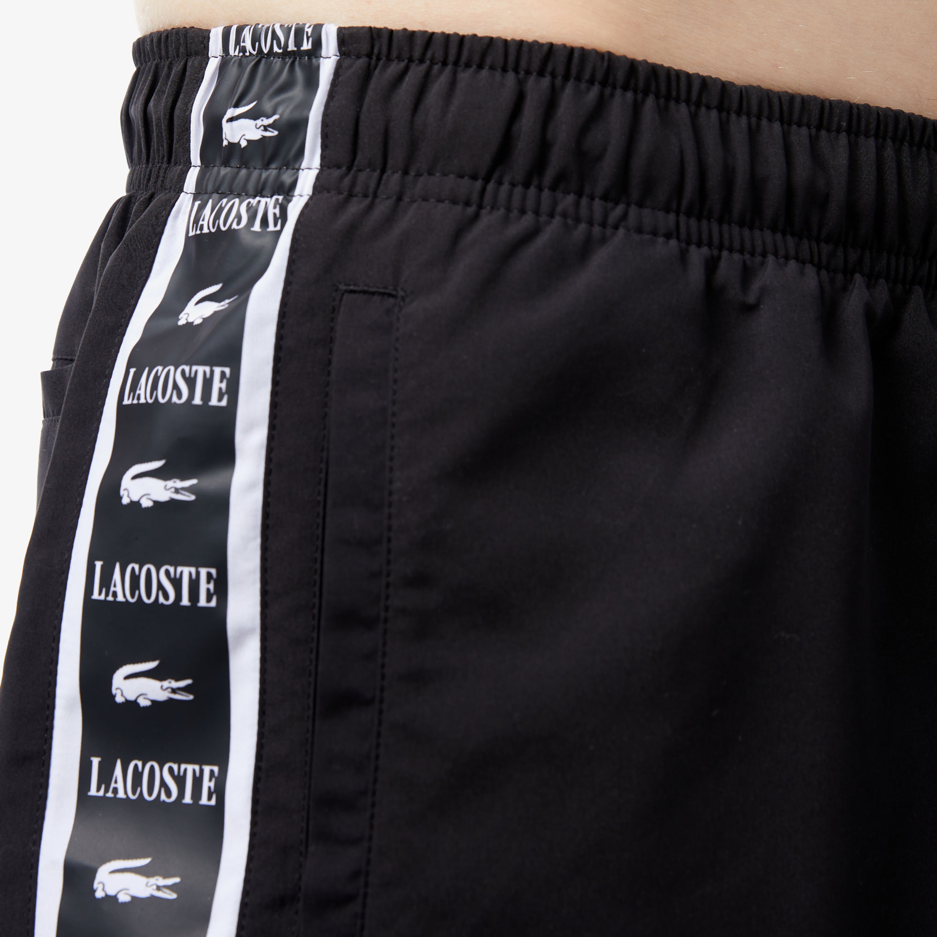 Lacoste Erkek Siyah Mayo Şort