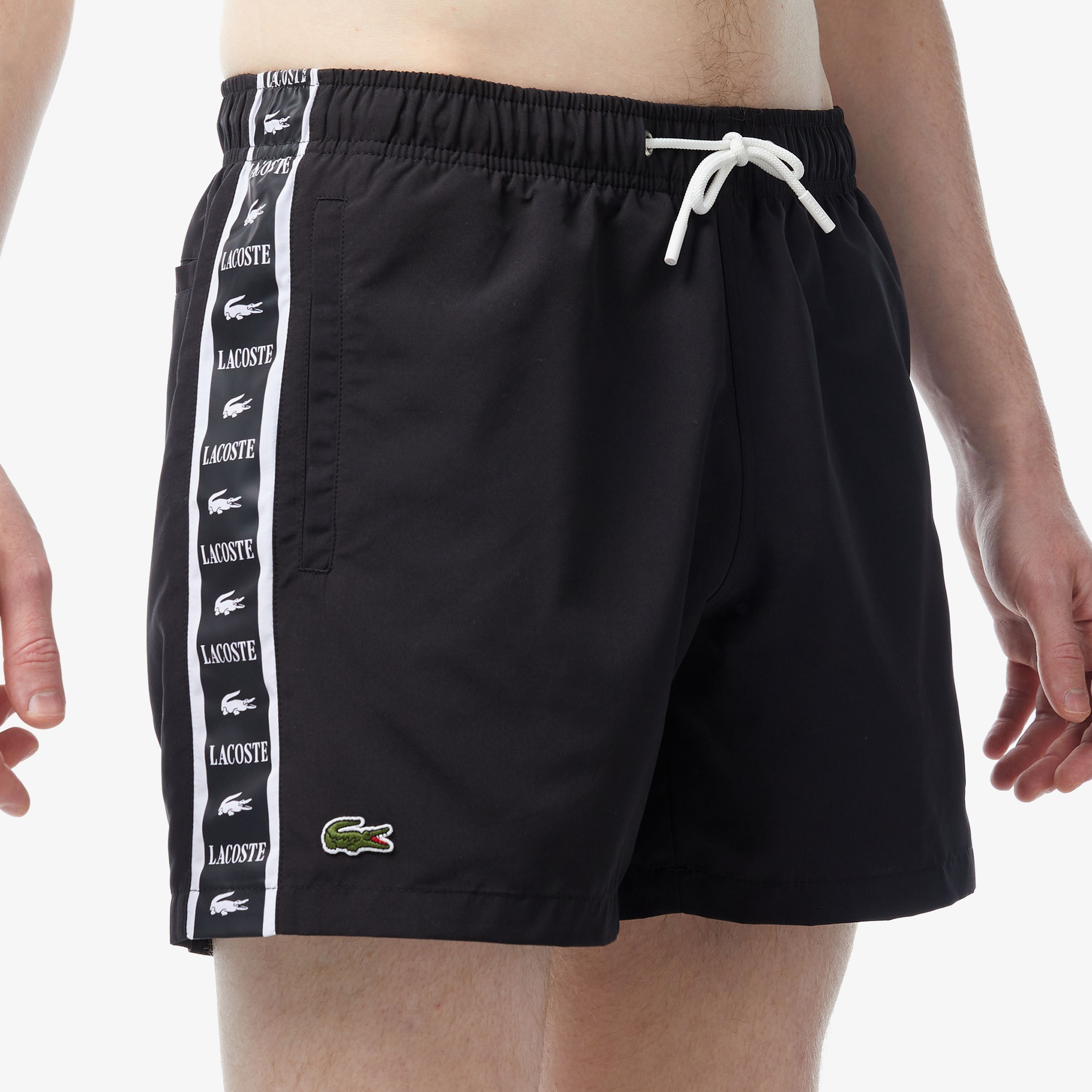 Lacoste Erkek Siyah Mayo Şort