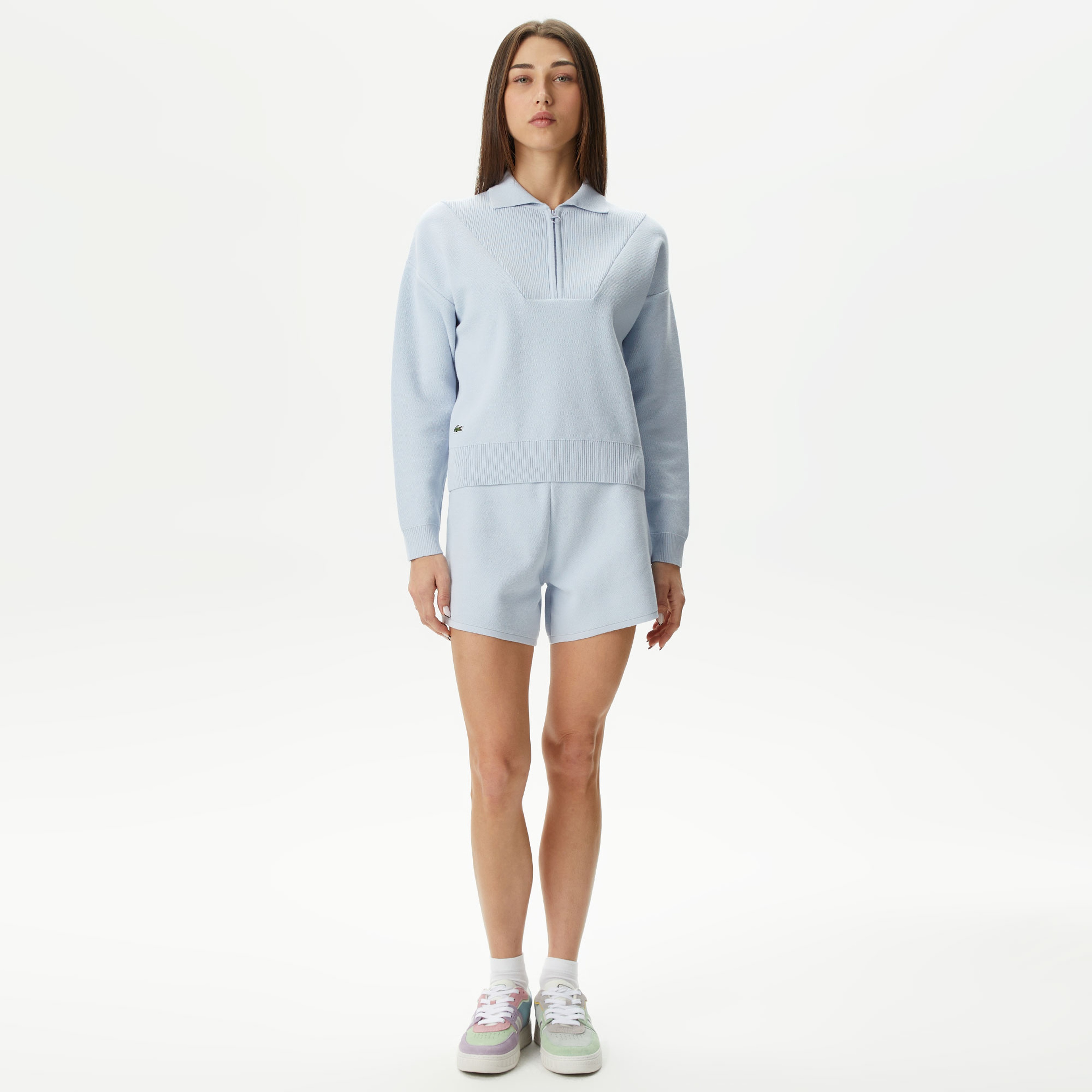 Lacoste Kadın Mavi Şort