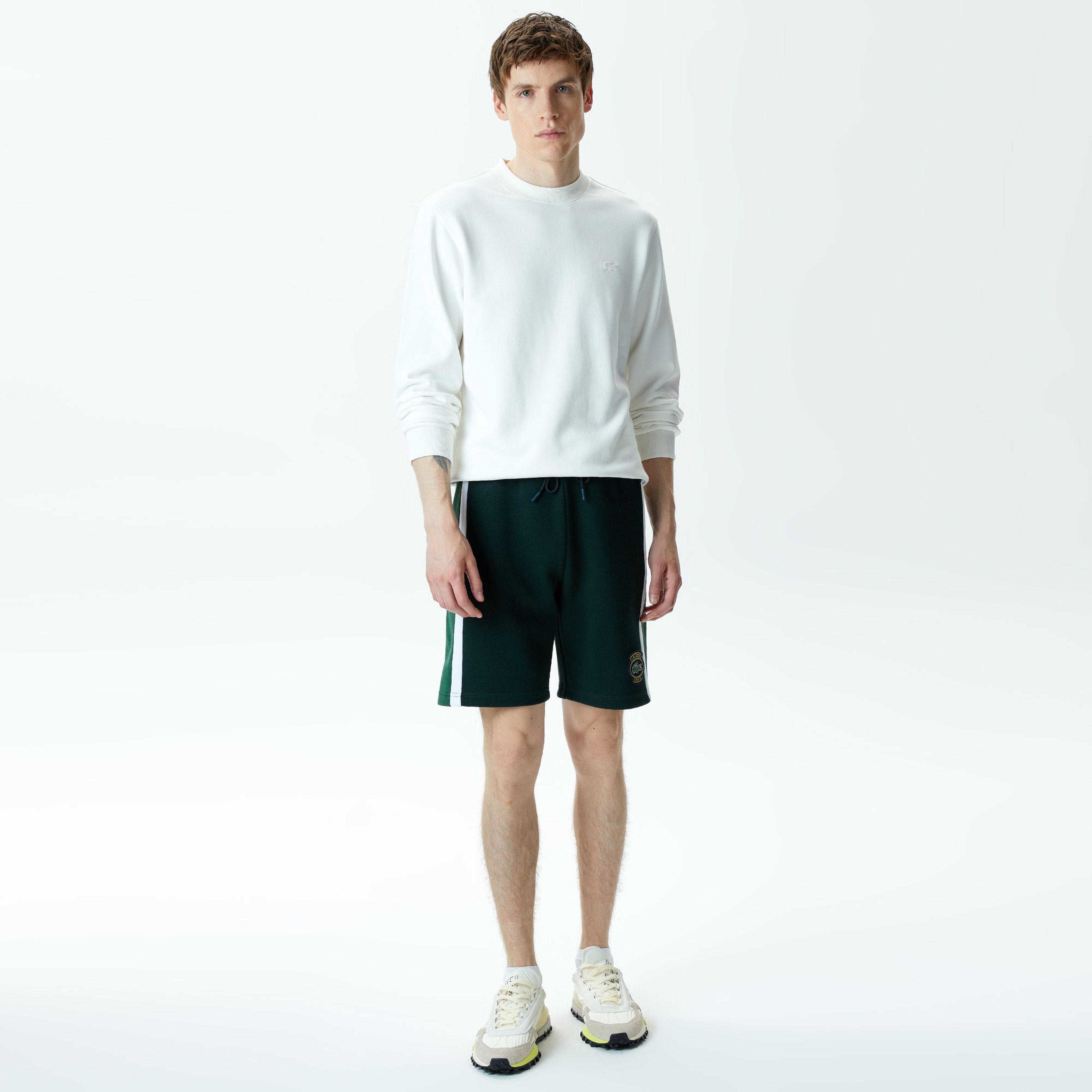 Lacoste Erkek Relaxed Fit Yeşil Şort
