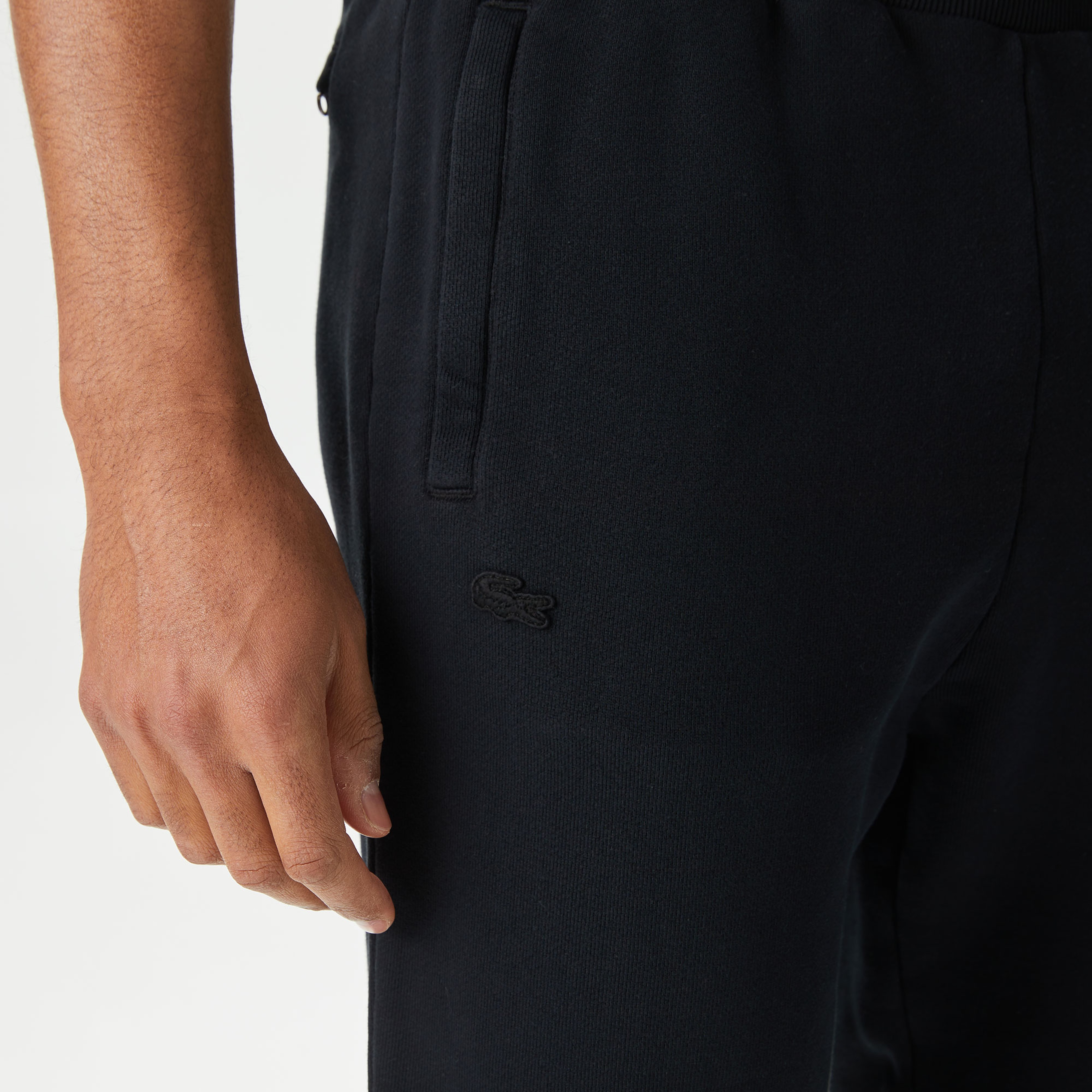 Lacoste Erkek Relaxed Fit Siyah Eşofman Altı