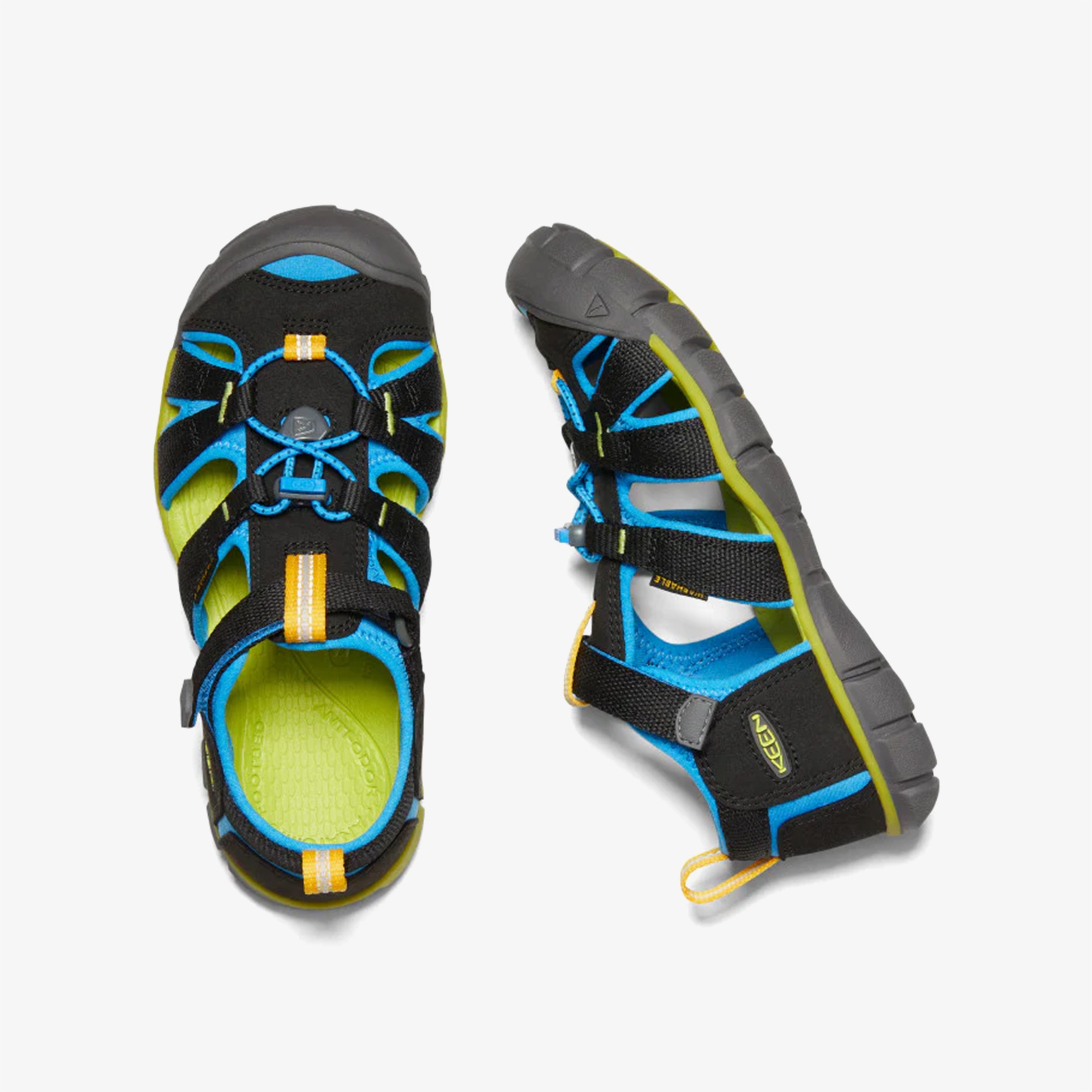 Keen Seacamp 2 Cnx  Çocuk Siyah/Mavi Sandalet