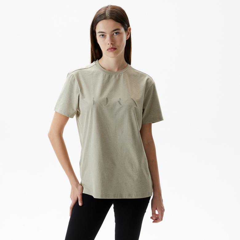 Born Melville Kadın Bej T-Shirt