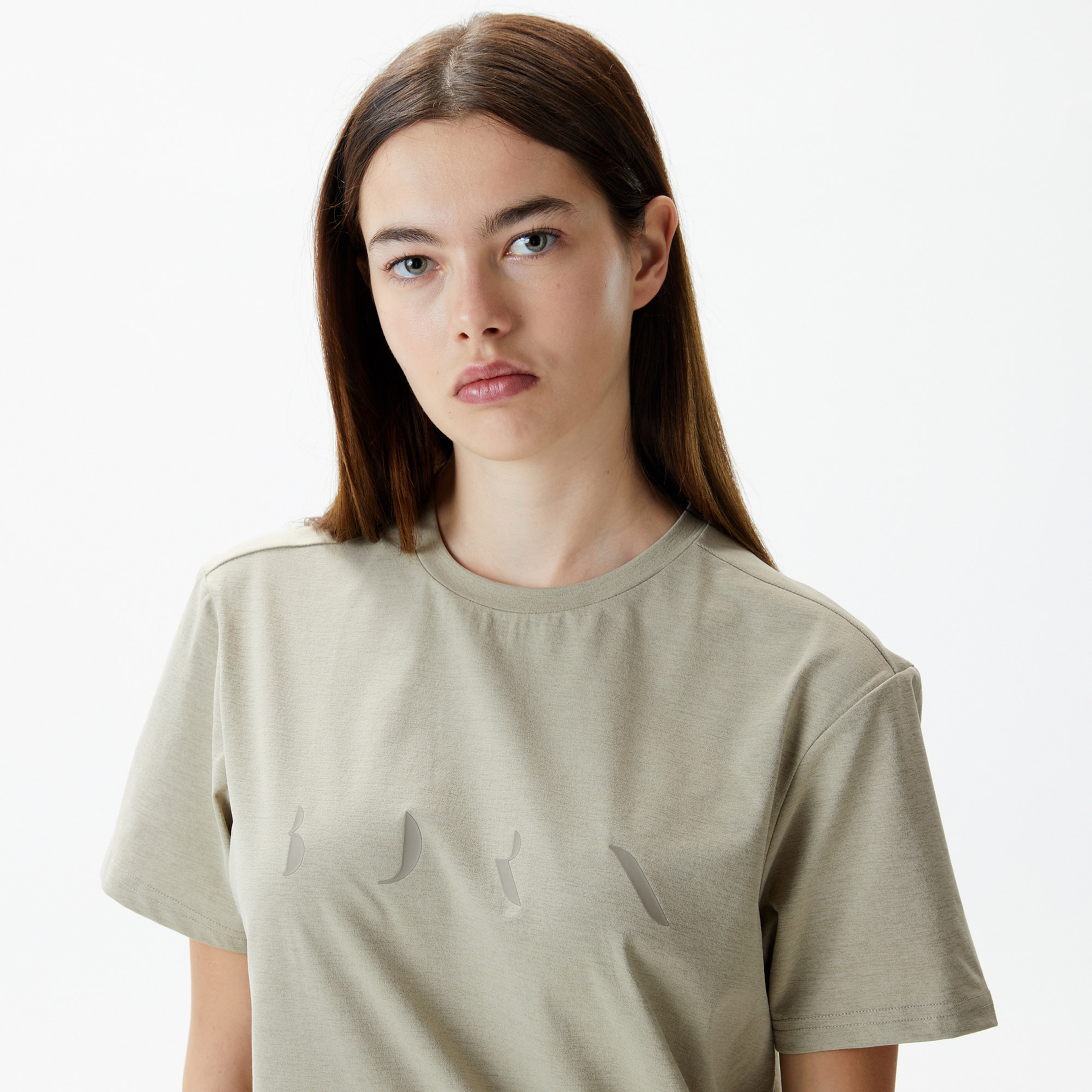 Born Melville Kadın Bej T-Shirt