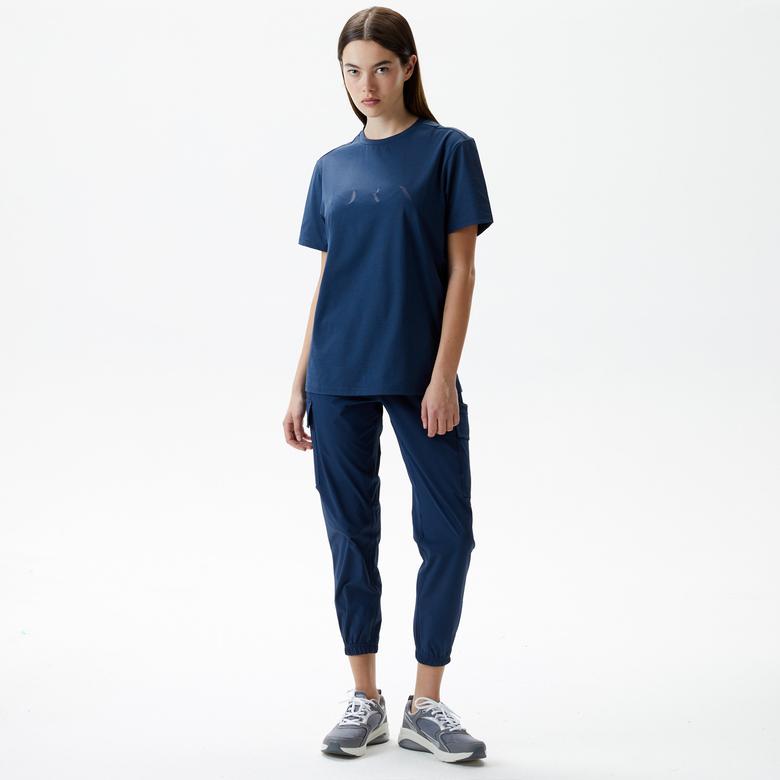 Born Melville Kadın Mavi T-Shirt