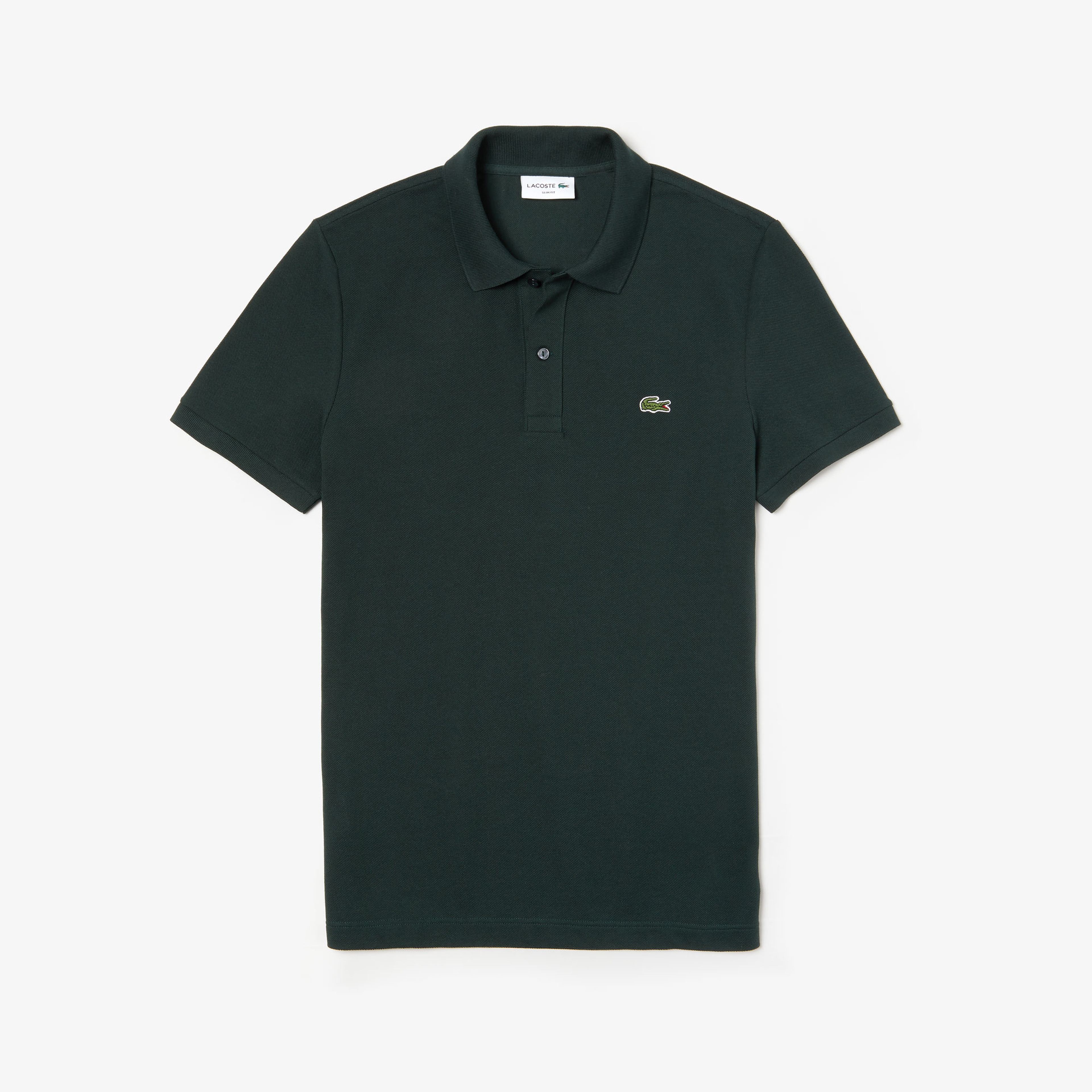 Lacoste L.12.12 Erkek Slim Fit Koyu Yeşil Polo
