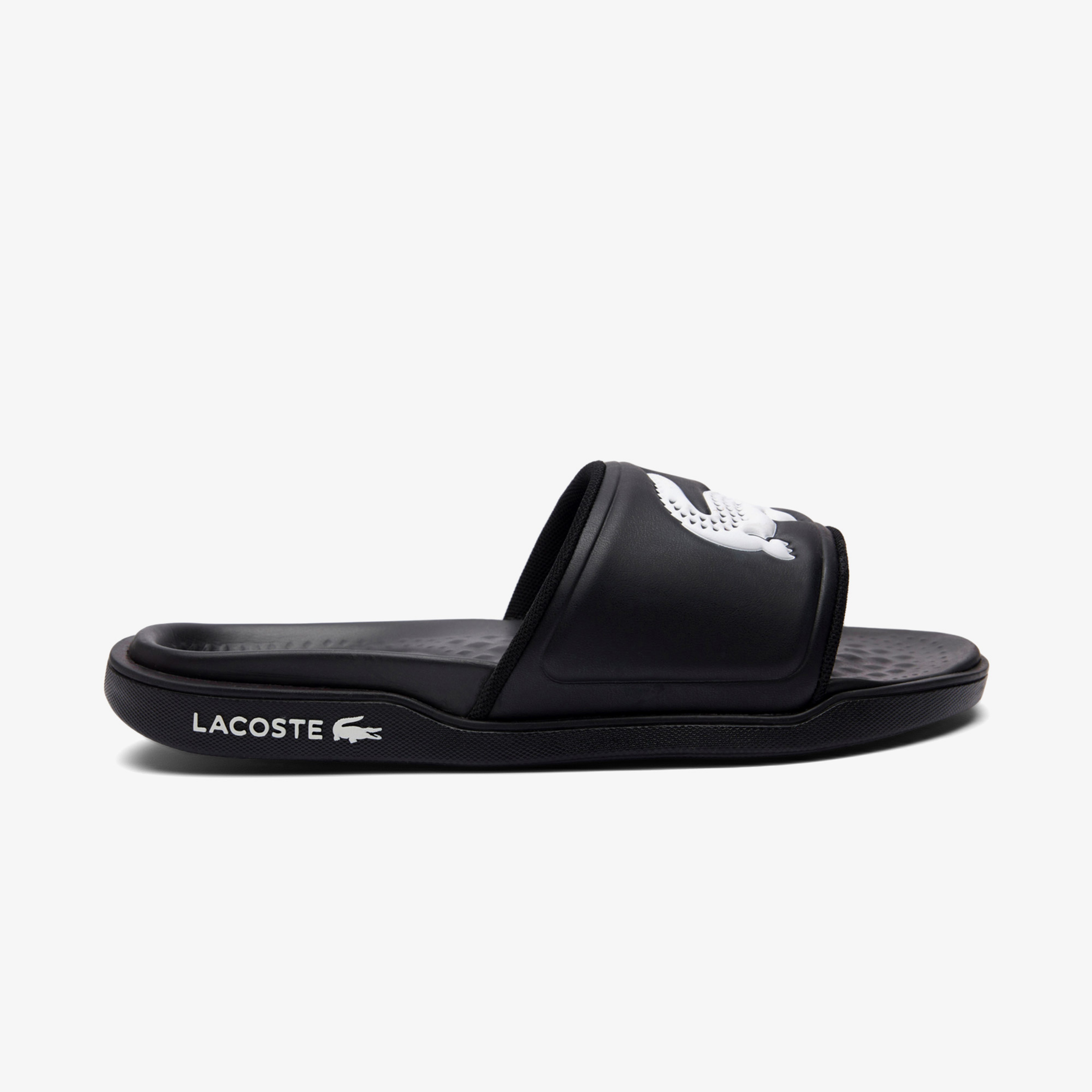 Lacoste Kadın Croco Dualiste Siyah Terlik
