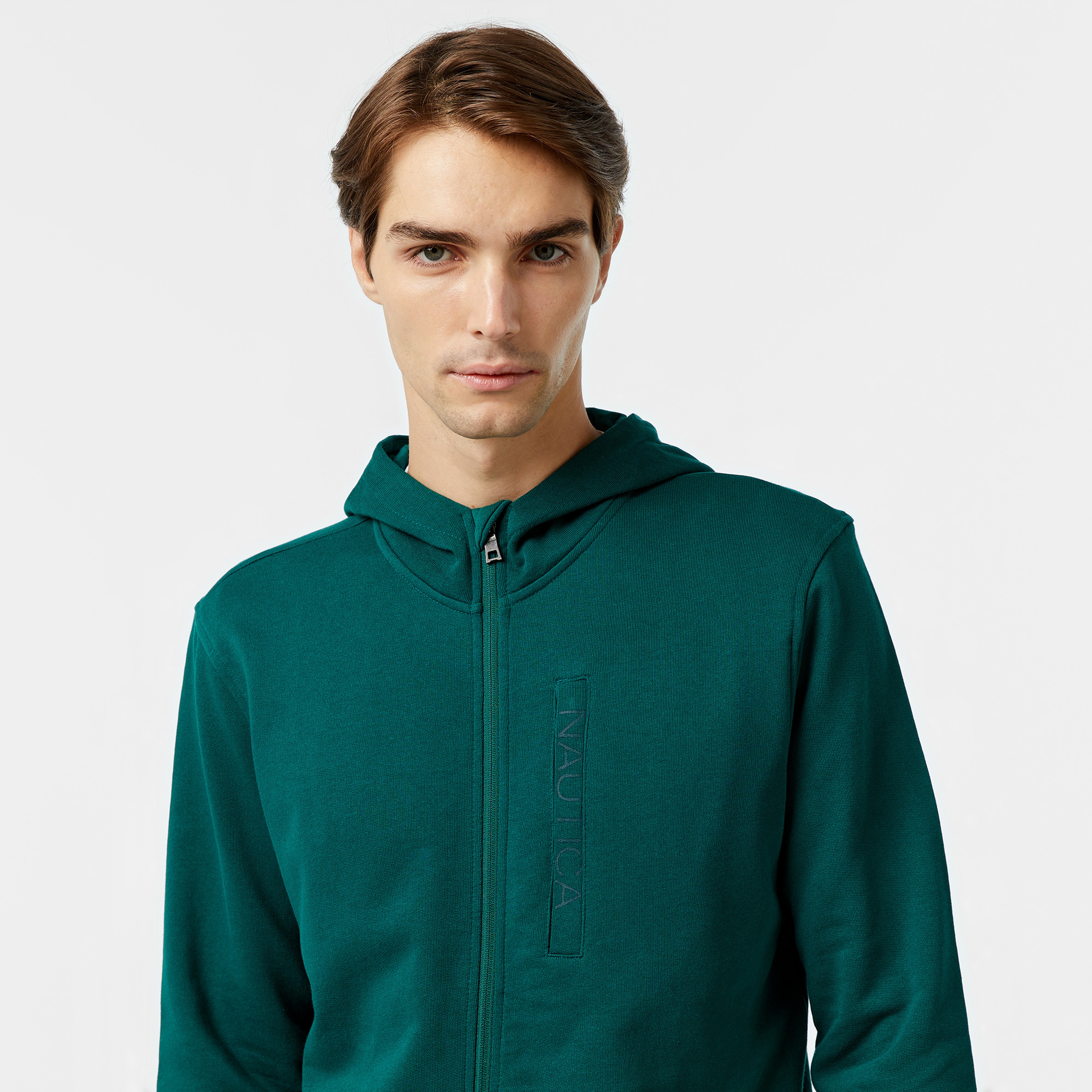 Nautica Erkek Yeşil Standart Fit Sweatshirt