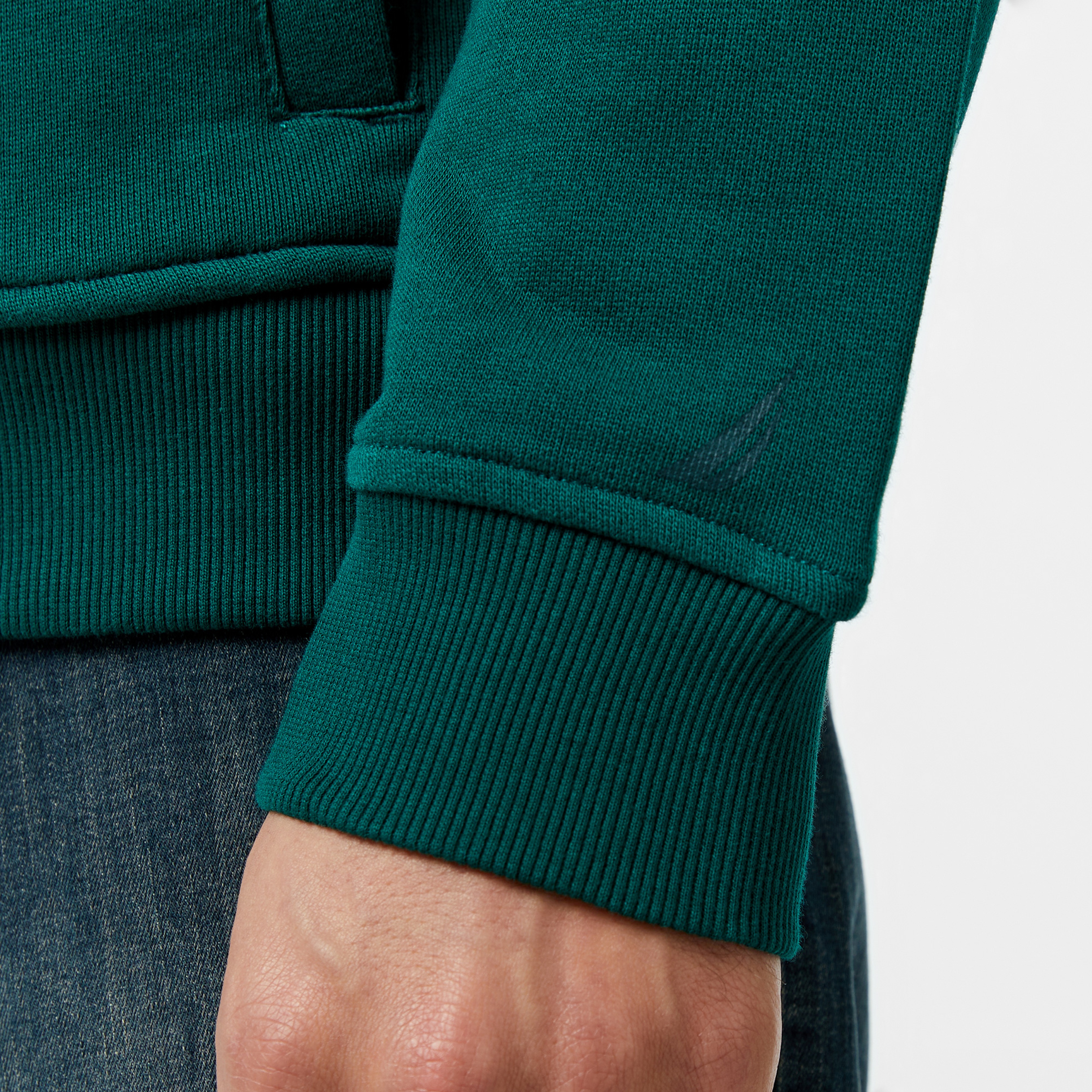 Nautica Erkek Yeşil Standart Fit Sweatshirt