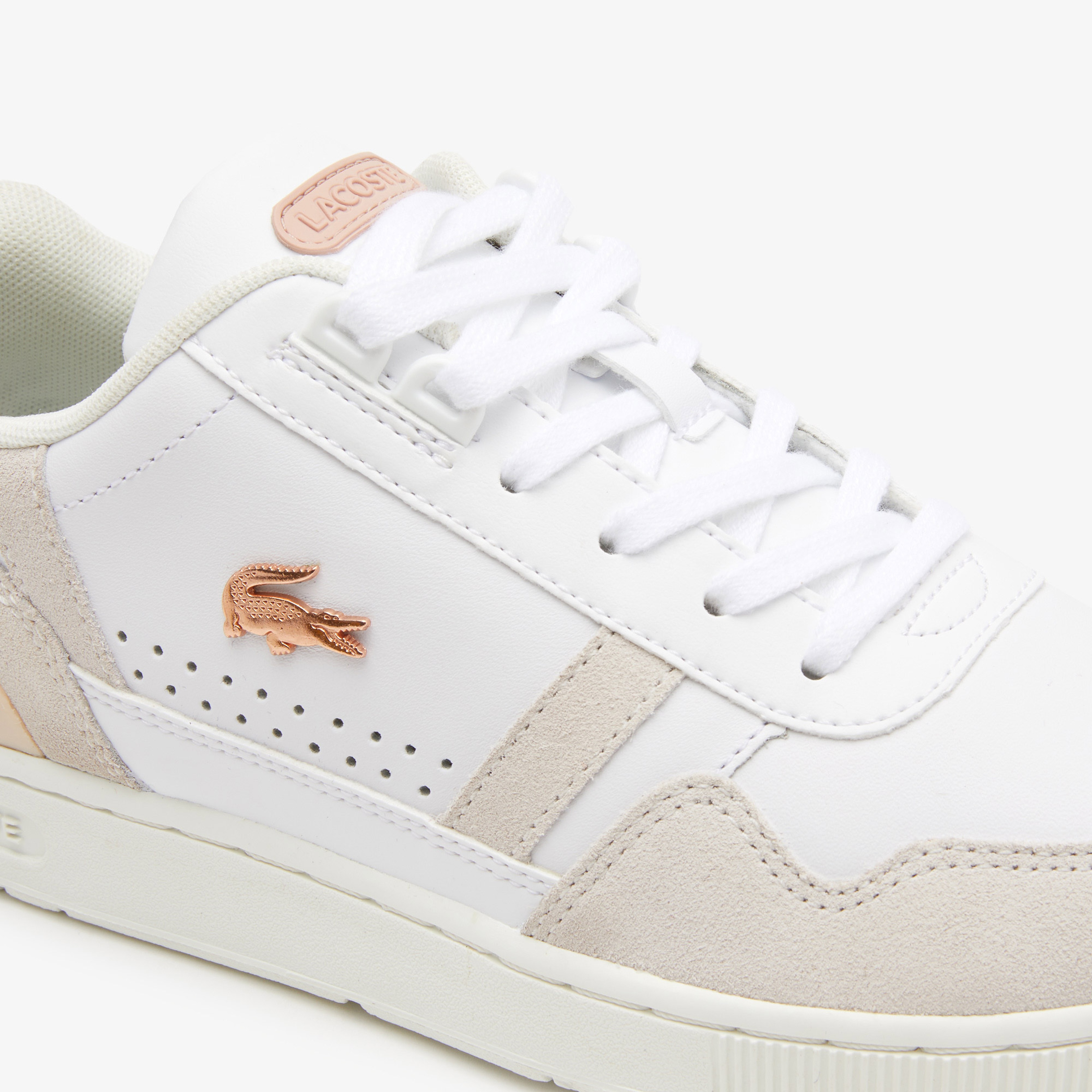 Lacoste T-Clip Kadın Beyaz Sneaker
