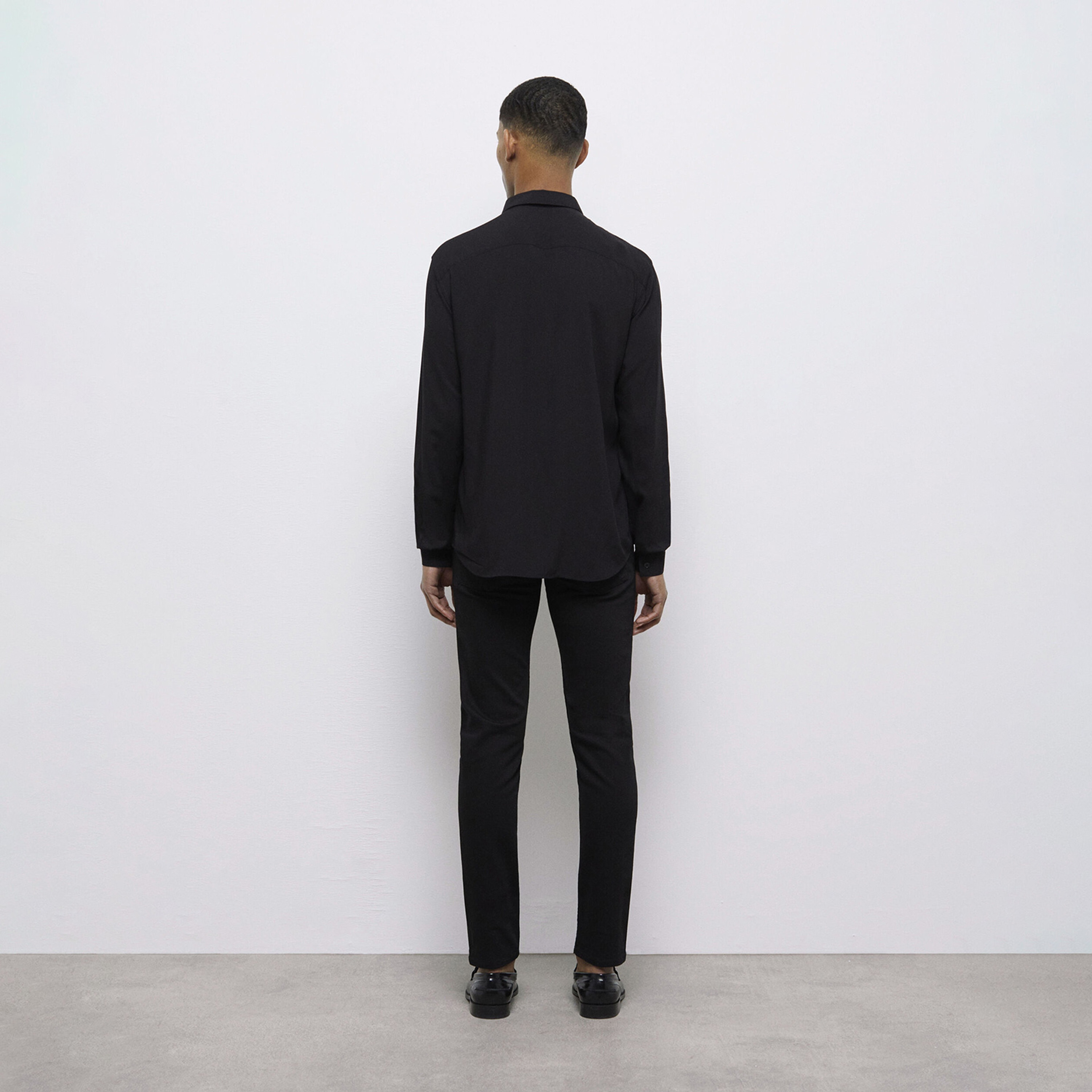 The Kooples Classic Erkek Siyah Gömlek