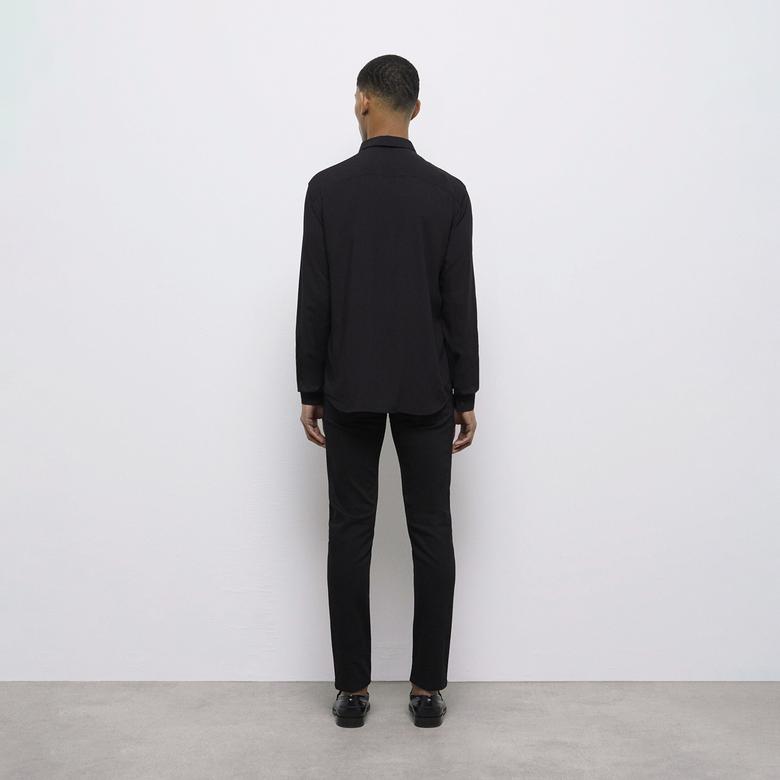 The Kooples Classic Erkek Siyah Gömlek