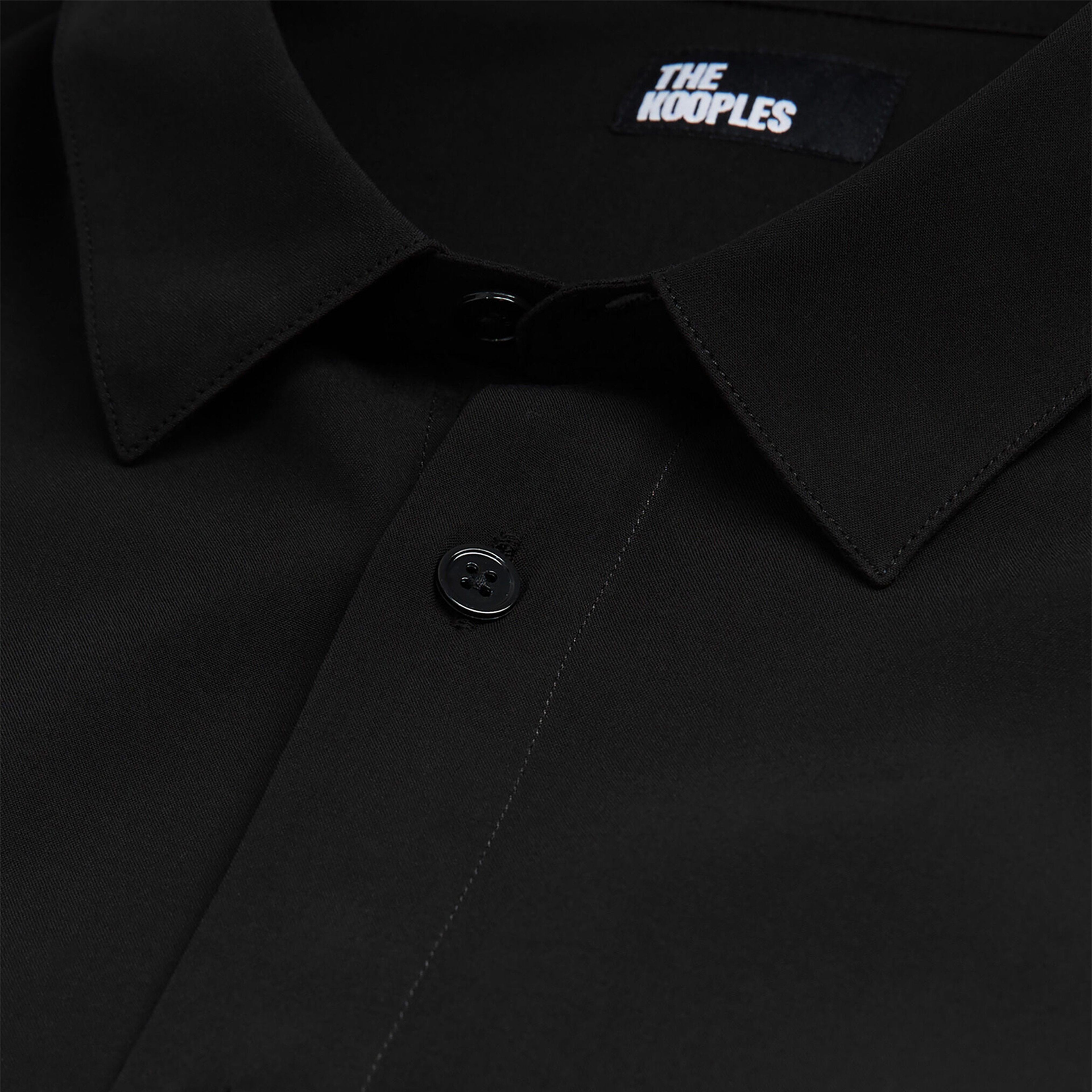 The Kooples Classic Erkek Siyah Gömlek