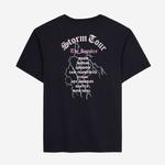 KADIN BASKILI SİYAH T-SHIRT