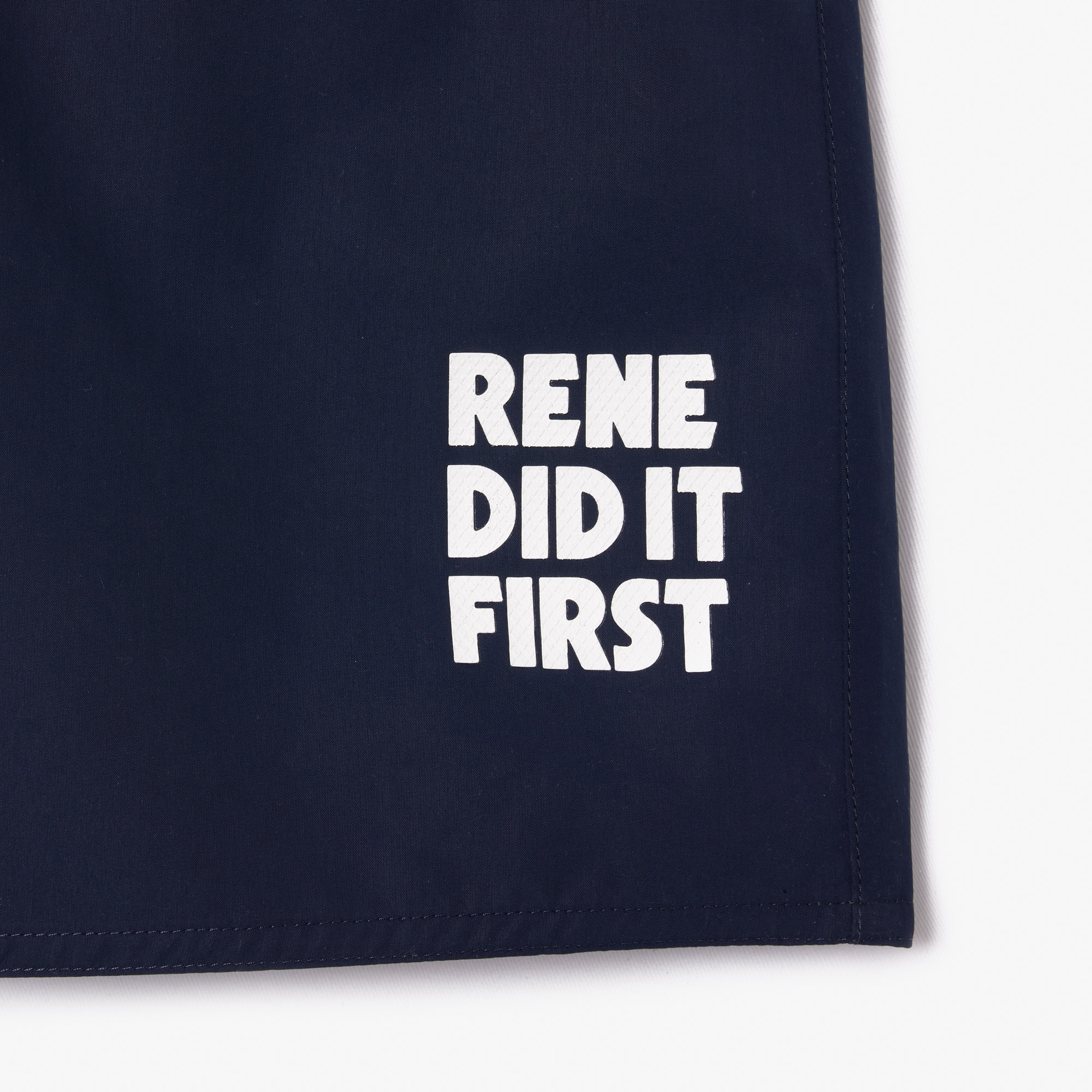 Erkek Baskılı Lacivert Mayo Şort