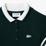 Kadın Slim Fit Yeşil Polo