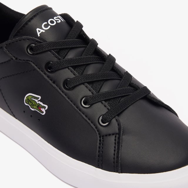 Lacoste Lacoste Powercourt Çocuk Siyah Sneaker | Occasion Siyah - 7. görsel
