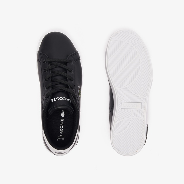 Lacoste Lacoste Powercourt Çocuk Siyah Sneaker | Occasion Siyah - 5. görsel