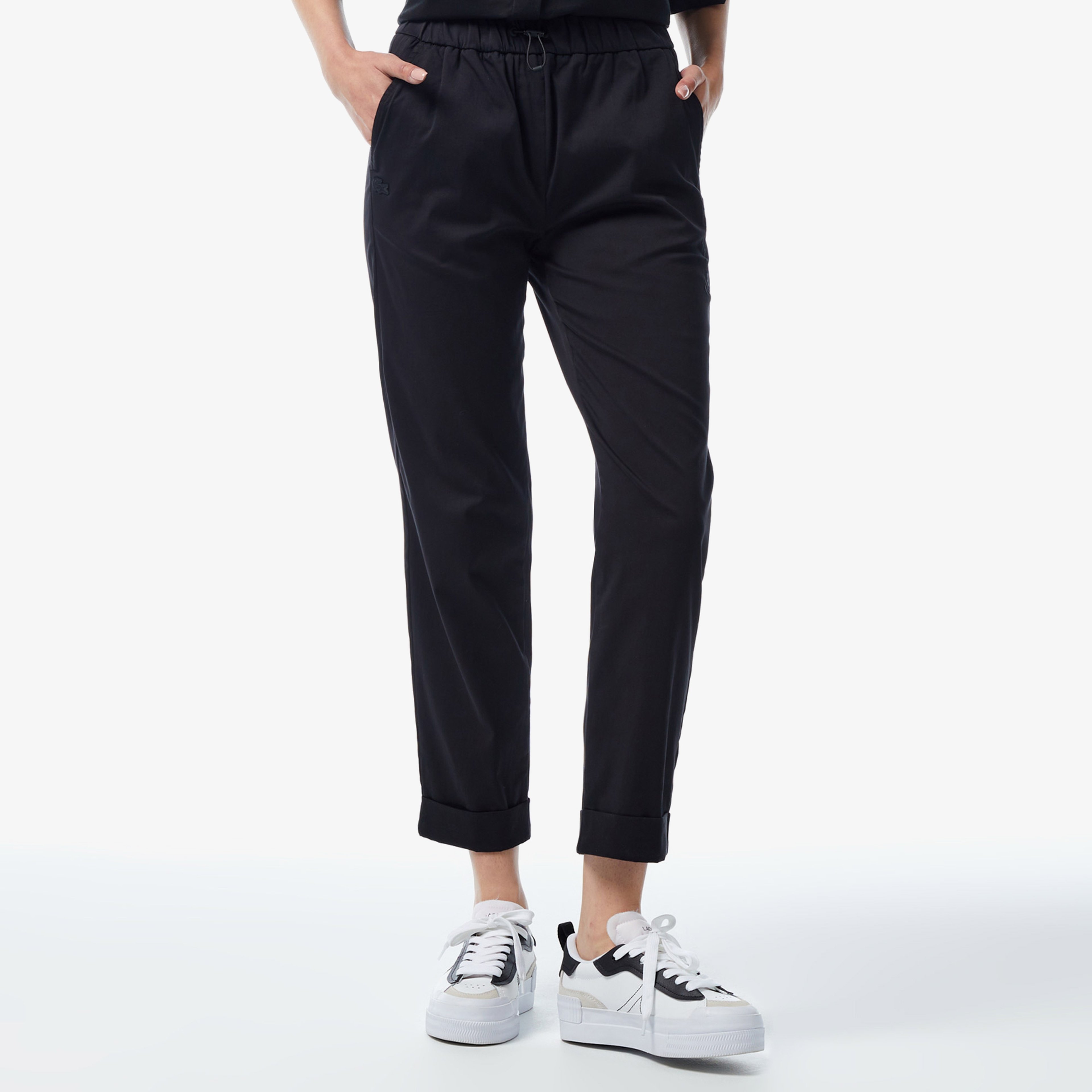 Kadın Regular Fit Siyah Pantolon