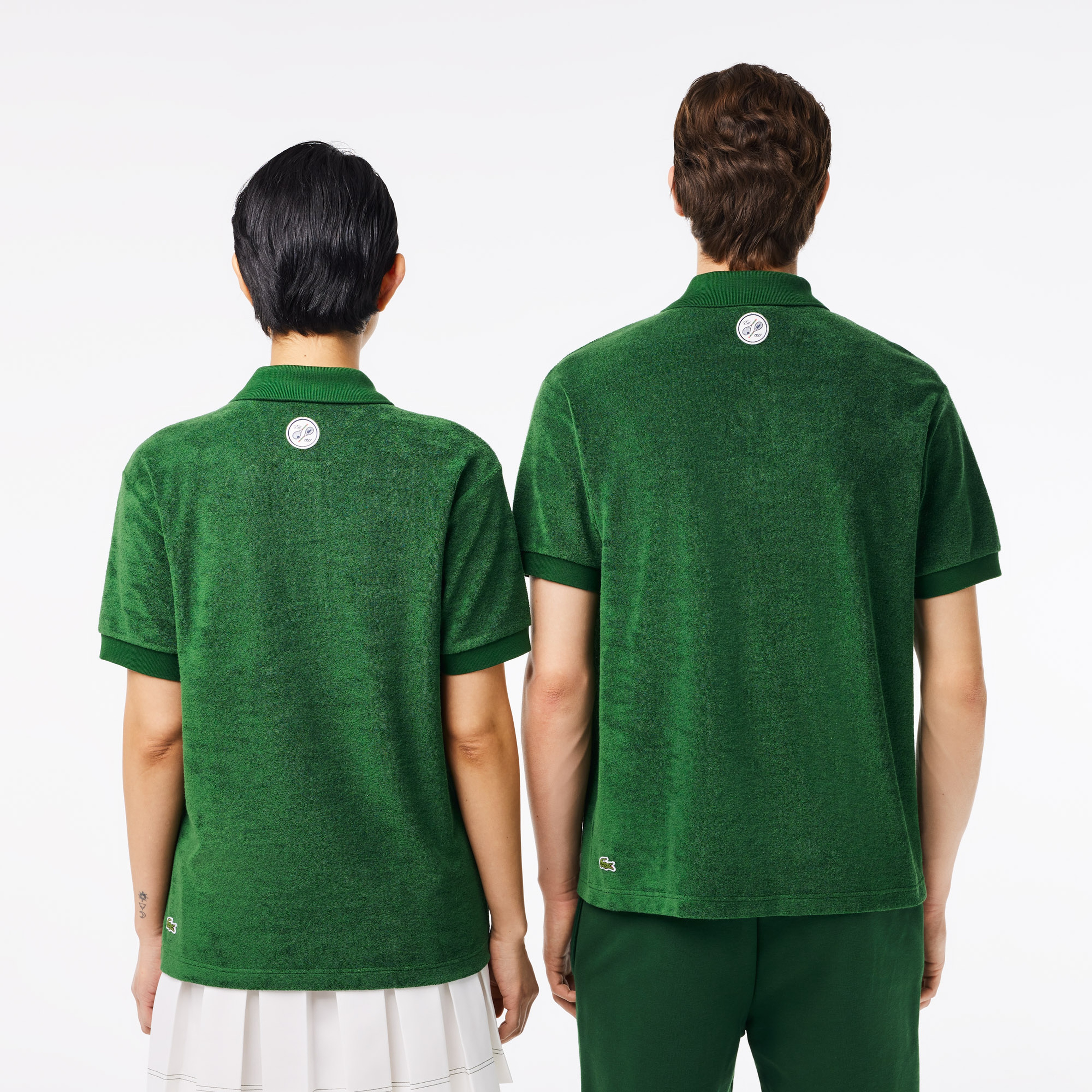 Roland Garros Unisex Relaxed Fit Yeşil Polo