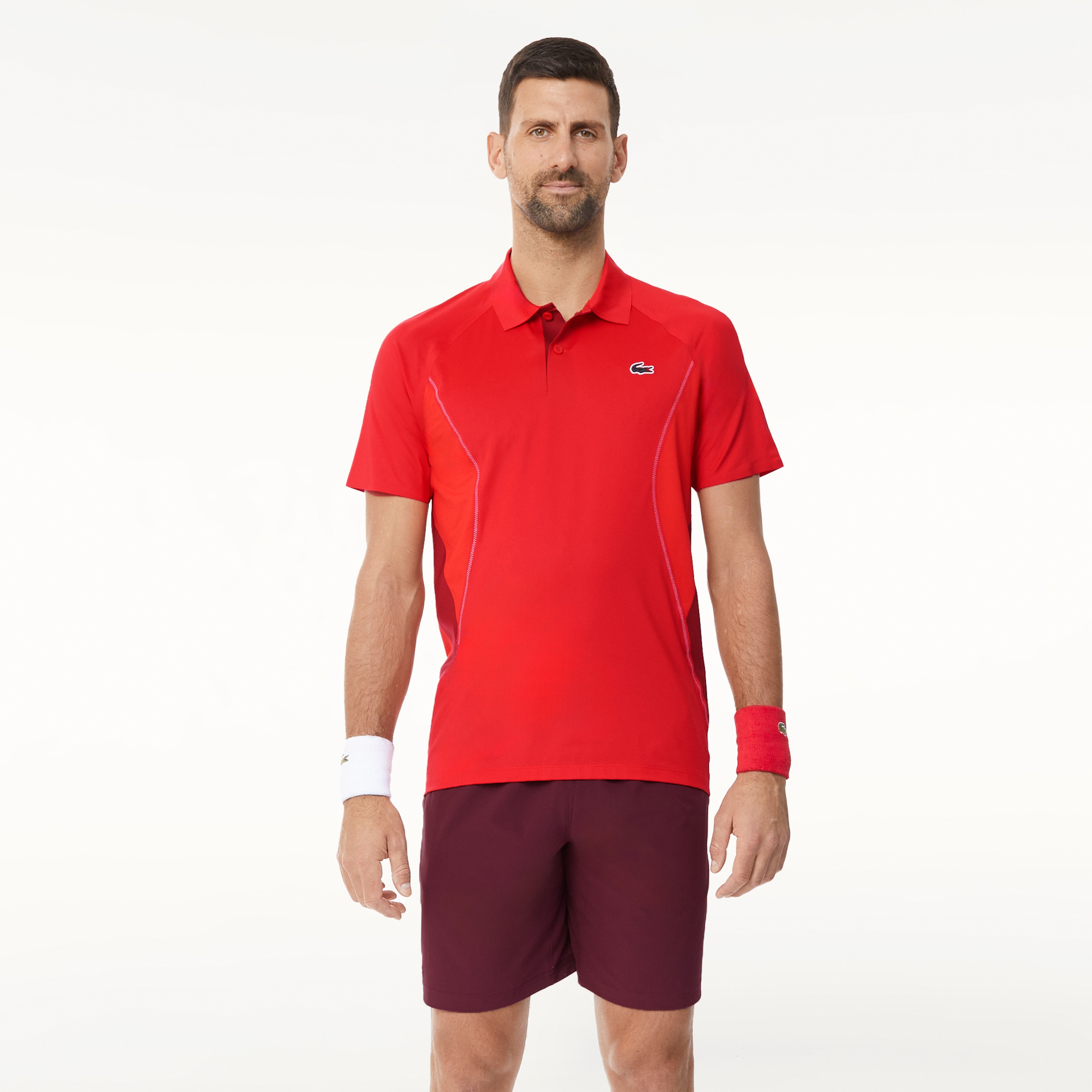 SPORT x Novak Djokovic Erkek Regular Fit Bordo Şort