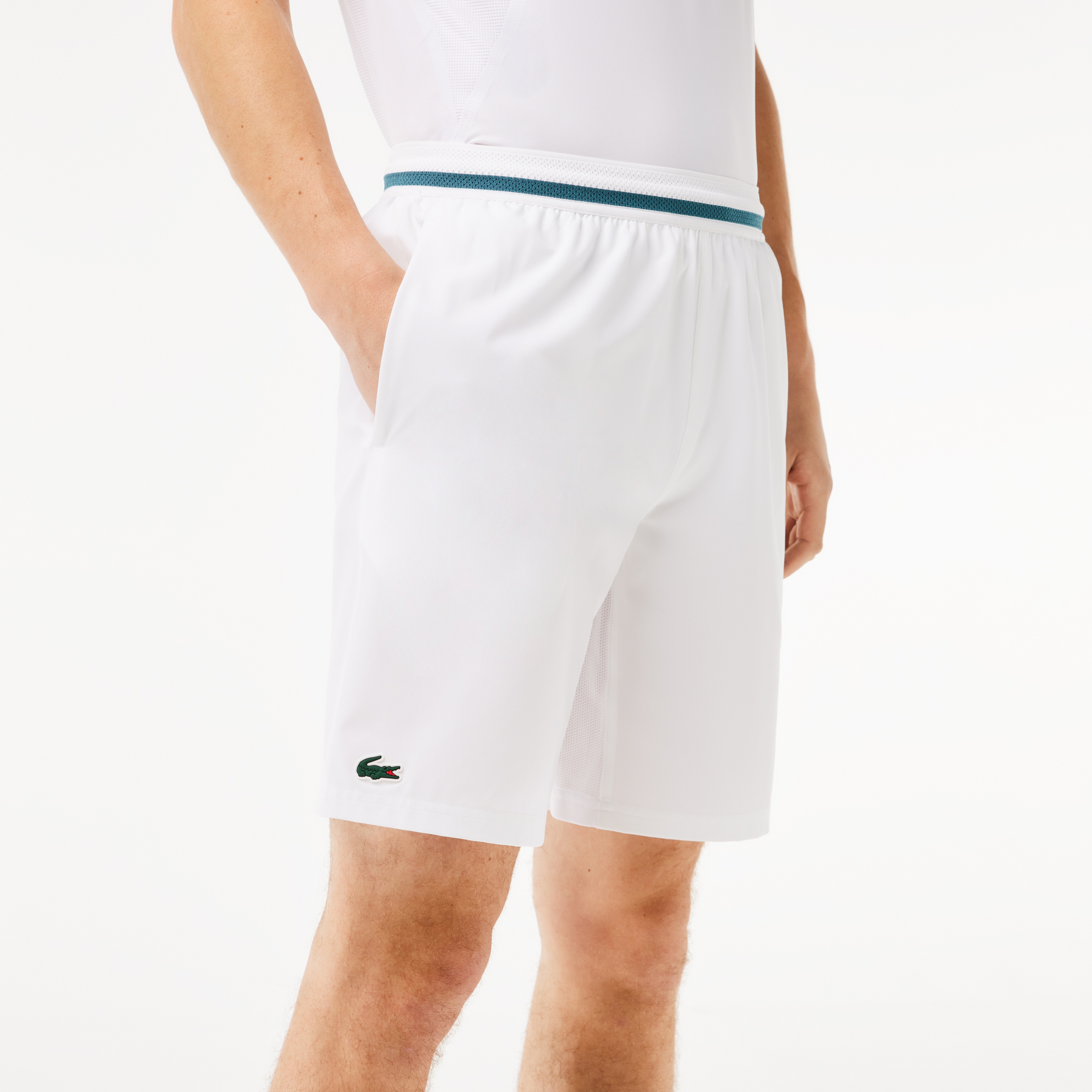 SPORT x Novak Djokovic Erkek Regular Fit Beyaz Şort