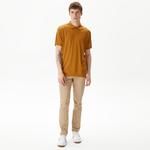 Nautica Erkek Kahverengi Classic Fit Kısa Kollu Polo
